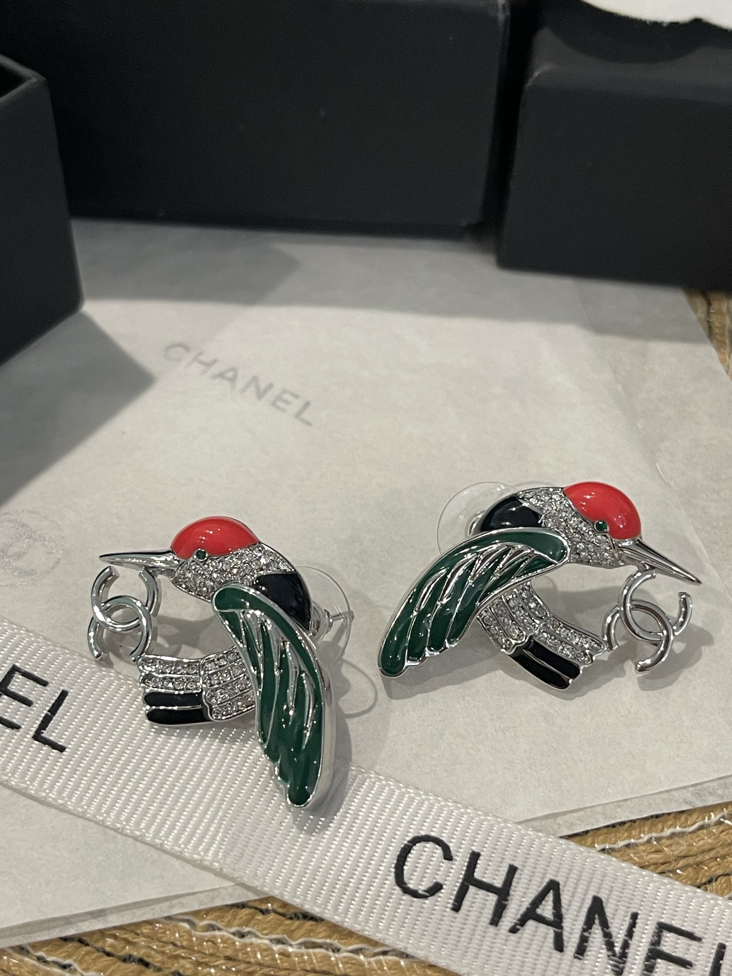 香奈儿 Chanel 传世高定珠宝耳环项链戒指首饰 #FDA9502B 9