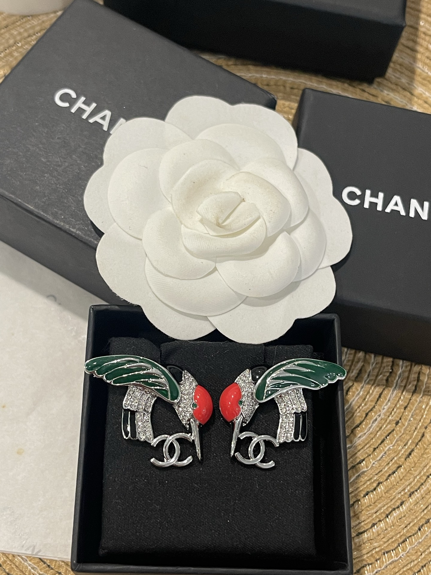 香奈儿 Chanel 传世高定珠宝耳环项链戒指首饰 #FDA9502B 2