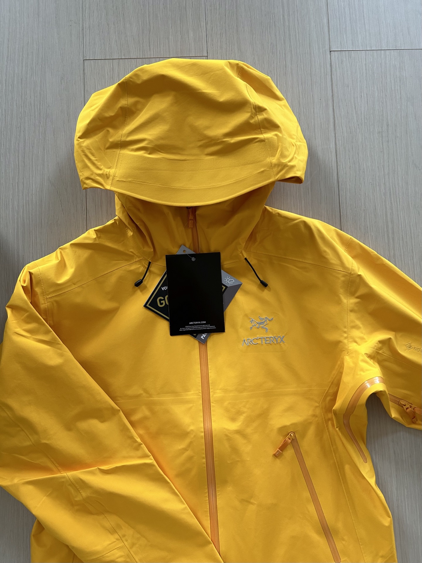 💰290（顶级版本）
𝐀𝐑𝐂'𝐓𝐄𝐑𝐘𝐗 始祖鸟贝塔BETA LT连帽冲锋衣
尺码：S-XXL