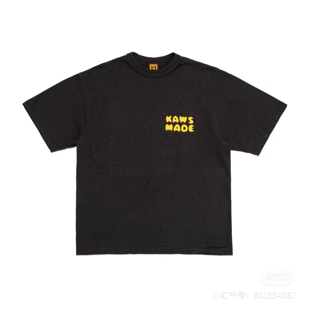 Japanese Fashion Brand T-shirt Designed by Nigo’s Big Factory with High-Quality Bamboo Fabric - 图片 3