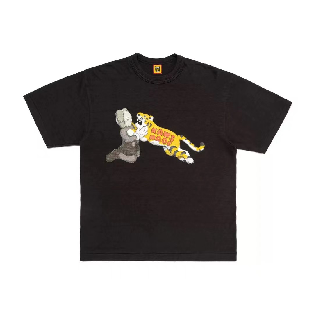 Japanese Fashion Brand T-shirt Designed by Nigo’s Factory with Bamboo Fabric - 图片 3