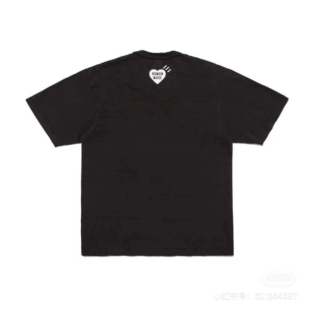 “Japanese Fashion Brand T-Shirt Designed by Nigo’s Factory with High-Quality Details” - 图片 4