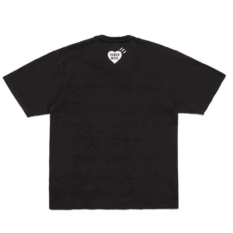 Japanese Fashion Brand T-shirt Designed by Nigo’s Factory with High-Quality Bamboo Fabric - 图片 4