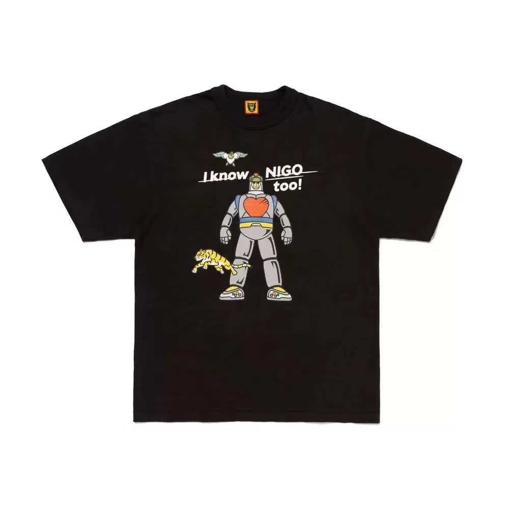 Japanese Fashion Brand T-shirt Designed by Nigo’s Factory – Y-C 3950# - 图片 3