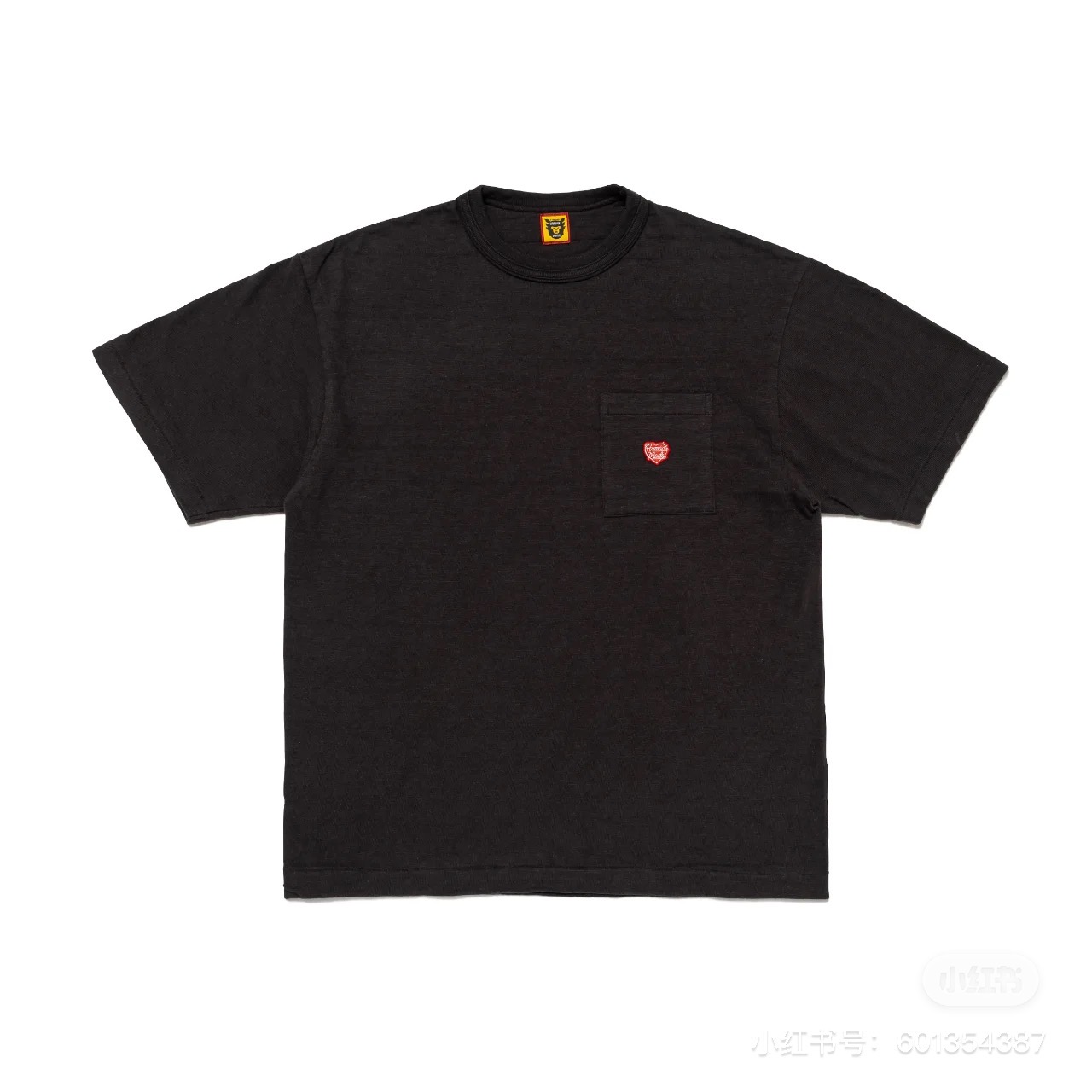 Japanese Y-C 3965# Pocket T-shirt by Nigo’s Brand in Black/White (133)