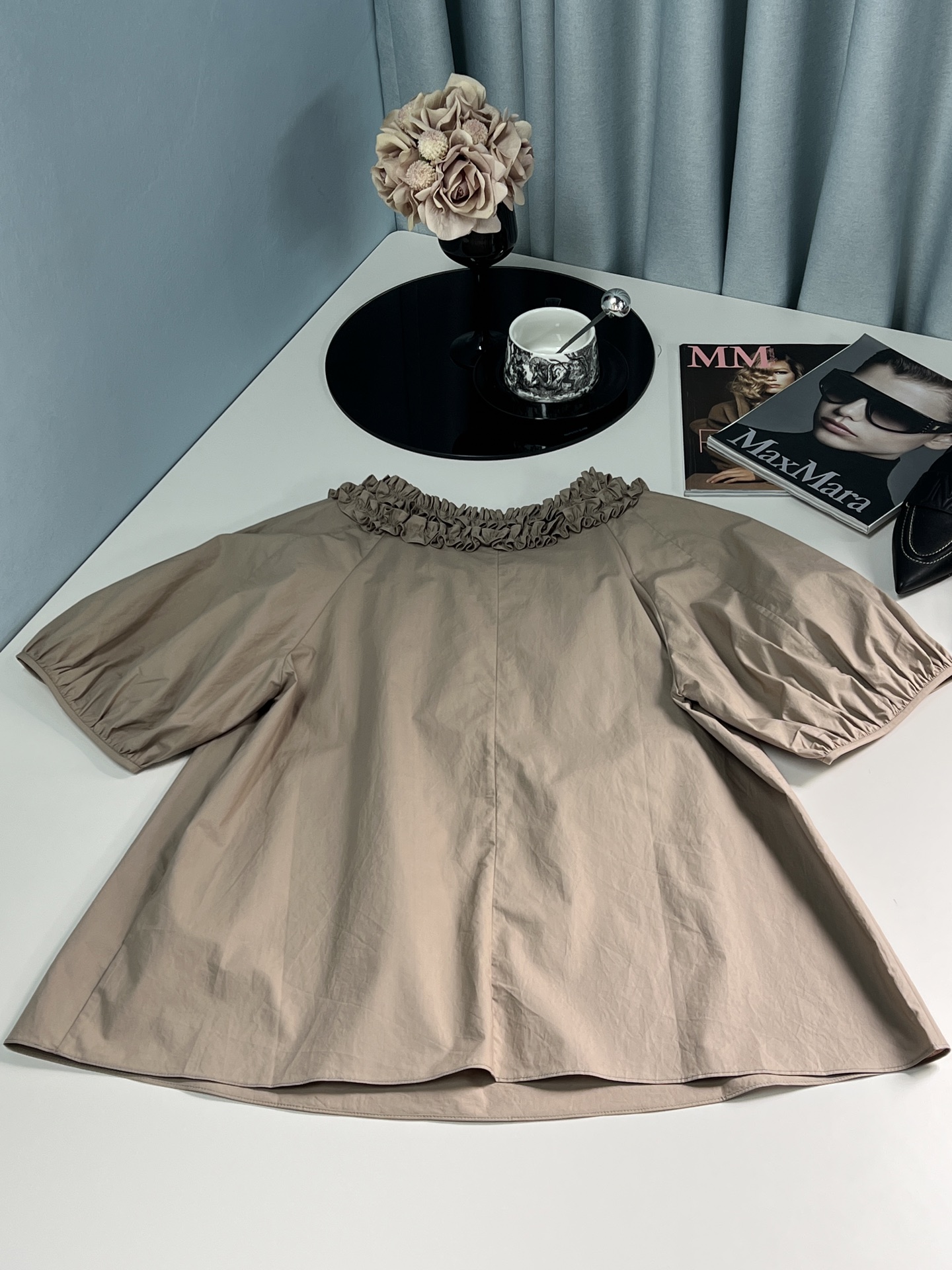 High-Sense YB Design: P672 Woman’s Comfy Cotton Suit with Unique Details - 图片 8