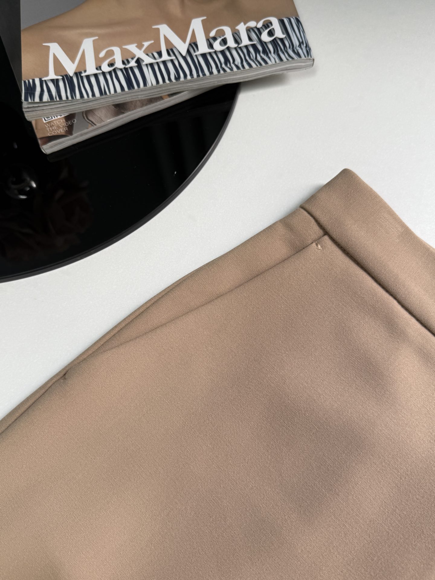 Custom-Made Wool Mix Women’s Pants: Super Thick and Thin with Hidden Zipper – Black Quaker, Sizes 36S-42XL - 图片 6