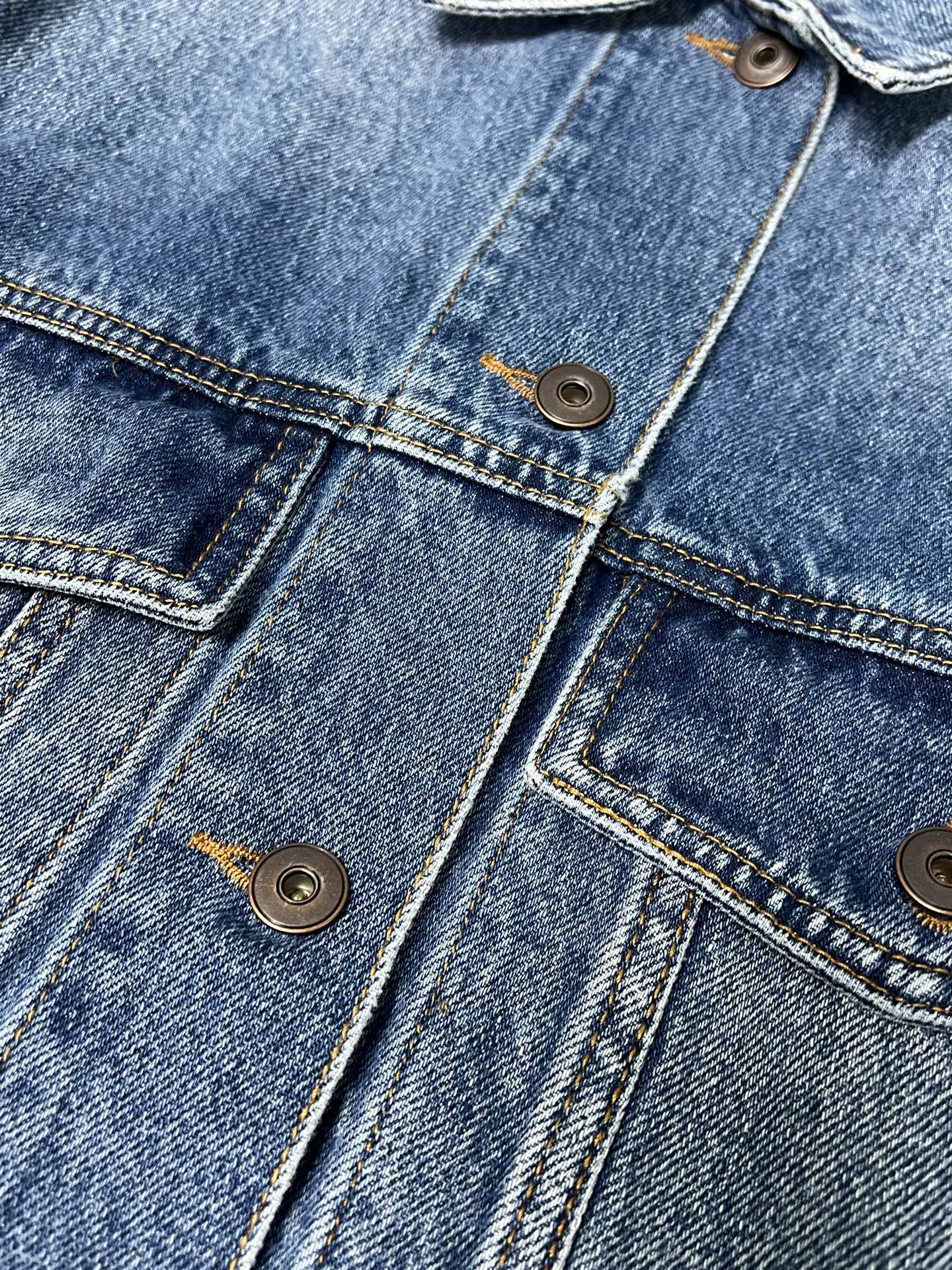 “Vintage Cowboy Coat: Classic Design, Pure Cotton, Multiple Pockets | Lough and Old Style” - 图片 6