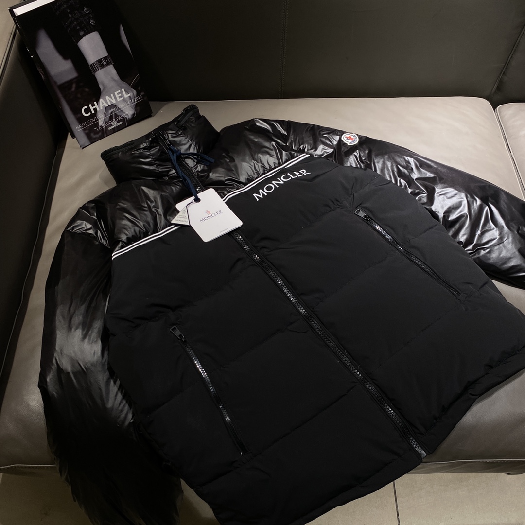 Moncler Montclair parche bordado, nuevo de la tienda oficial, 90% de relleno de plumón de ganso blanco, grueso y cálido…