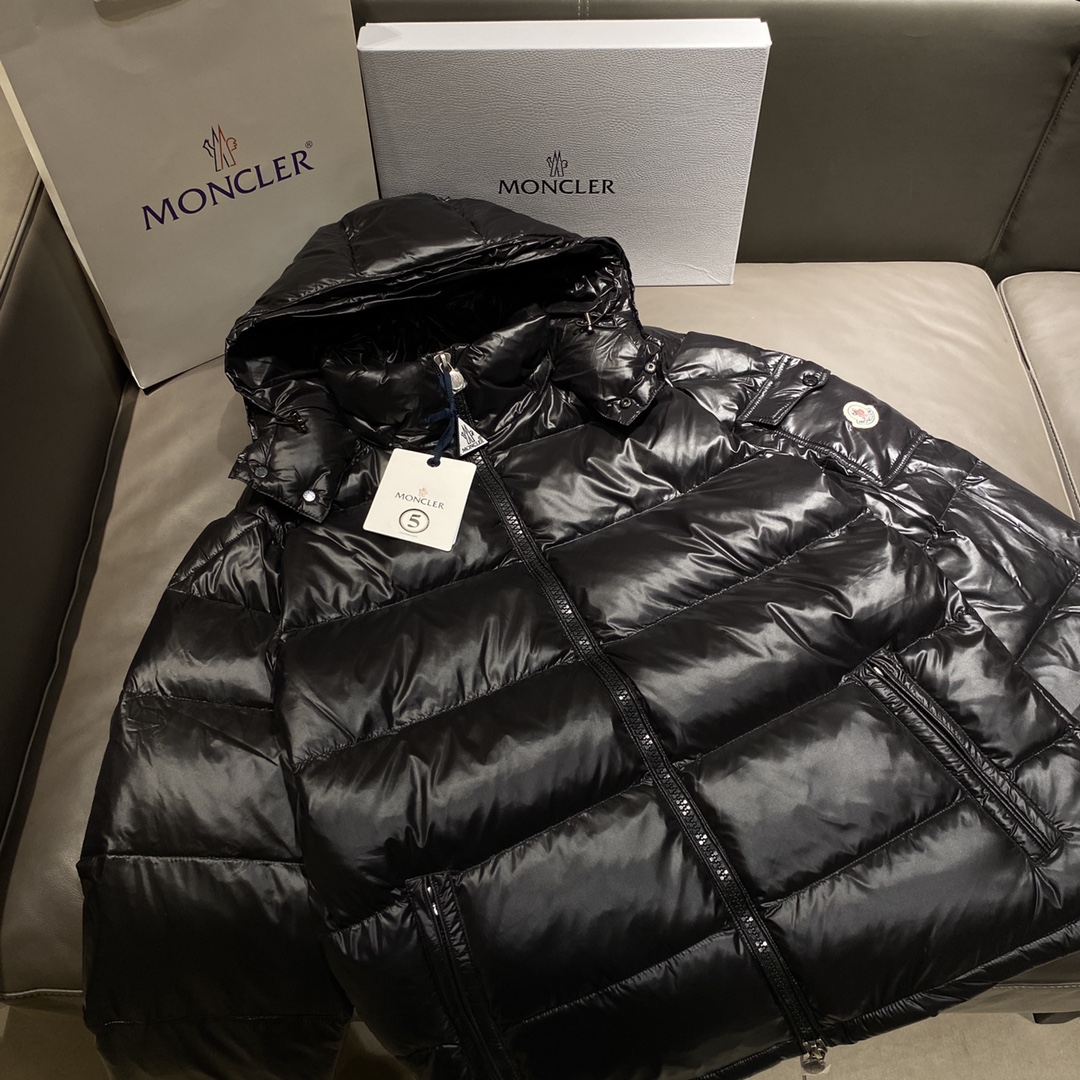 Moncler Montclair chaqueta de plumón MAYA, interior gris, la versión más correcta, muy gruesa y cálida con plumón de pa…