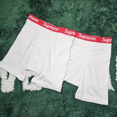 SuPreme内裤男女基础款加长 美潮平角裤纯棉四角裤尺码S-XL当潮牌SuPreme遇上舒适内裤,型男 SuPreme内裤男女基础款加长 美潮平角裤纯棉四角裤尺码S-XL当潮牌SuPreme遇上舒适内裤,型男