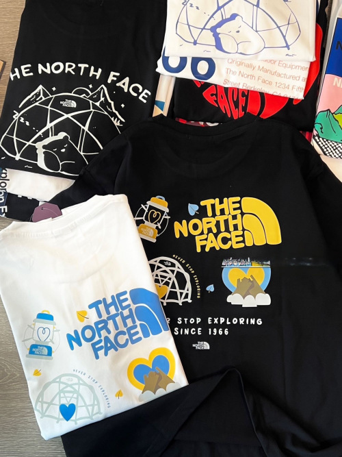 The North Face 25SS 220g Heavyweight Cotton T-Shirt, Soft & Breathable 1 The North Face 25SS 220g Heavyweight Cotton T-Shirt, Soft & Breathable