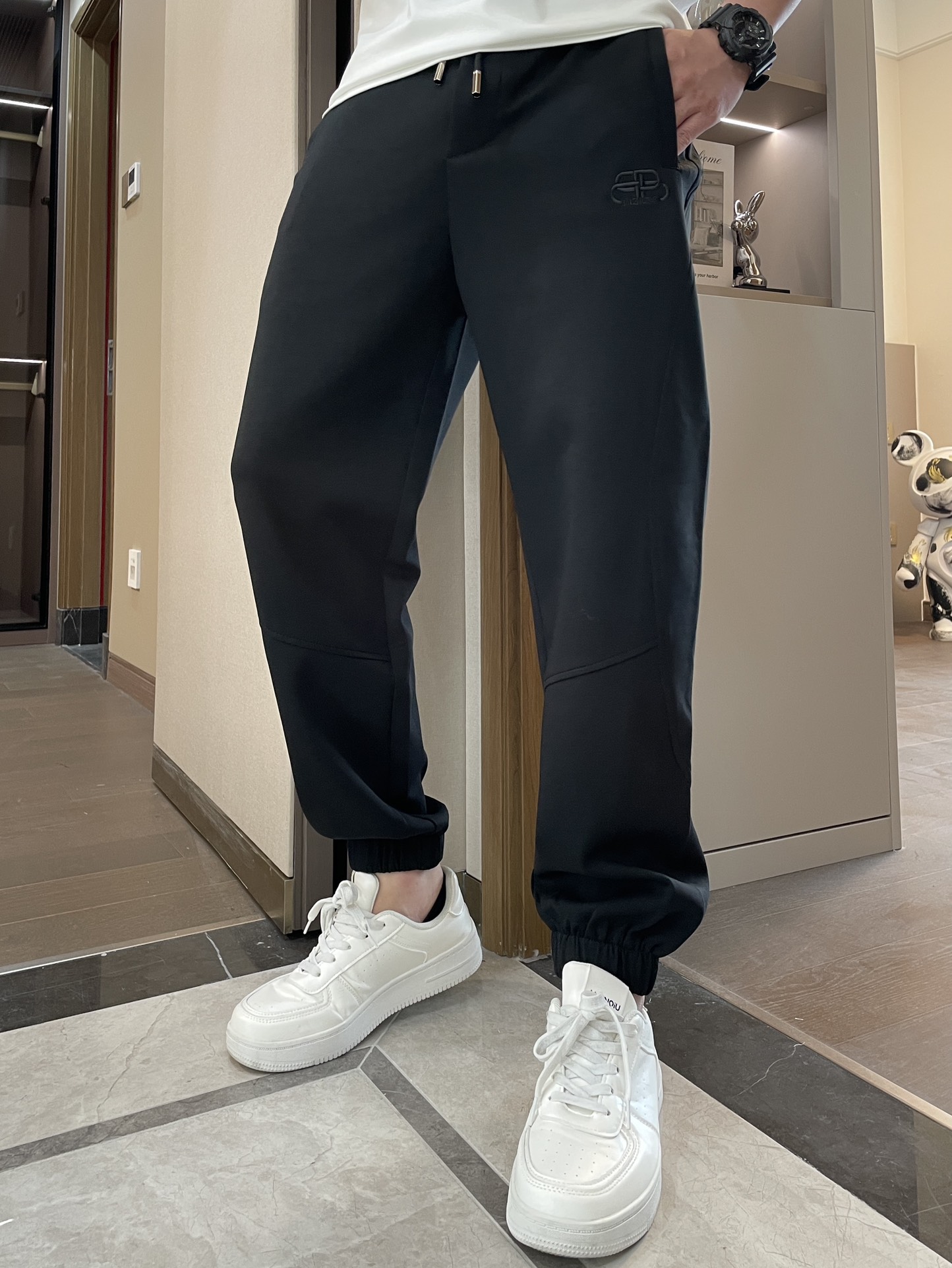 Balenciaga Clothing Pants & Trousers Men Cotton Spring/Summer Collection Fashion Casual