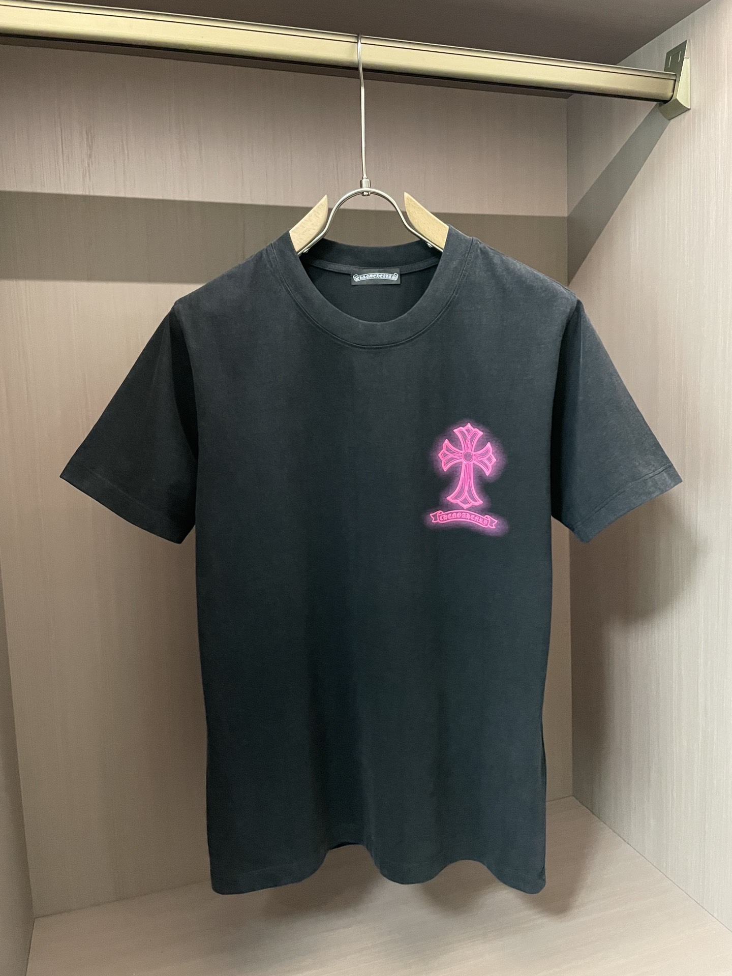 Chrome Hearts Clothing T-Shirt Combed Cotton Summer Collection Short Sleeve