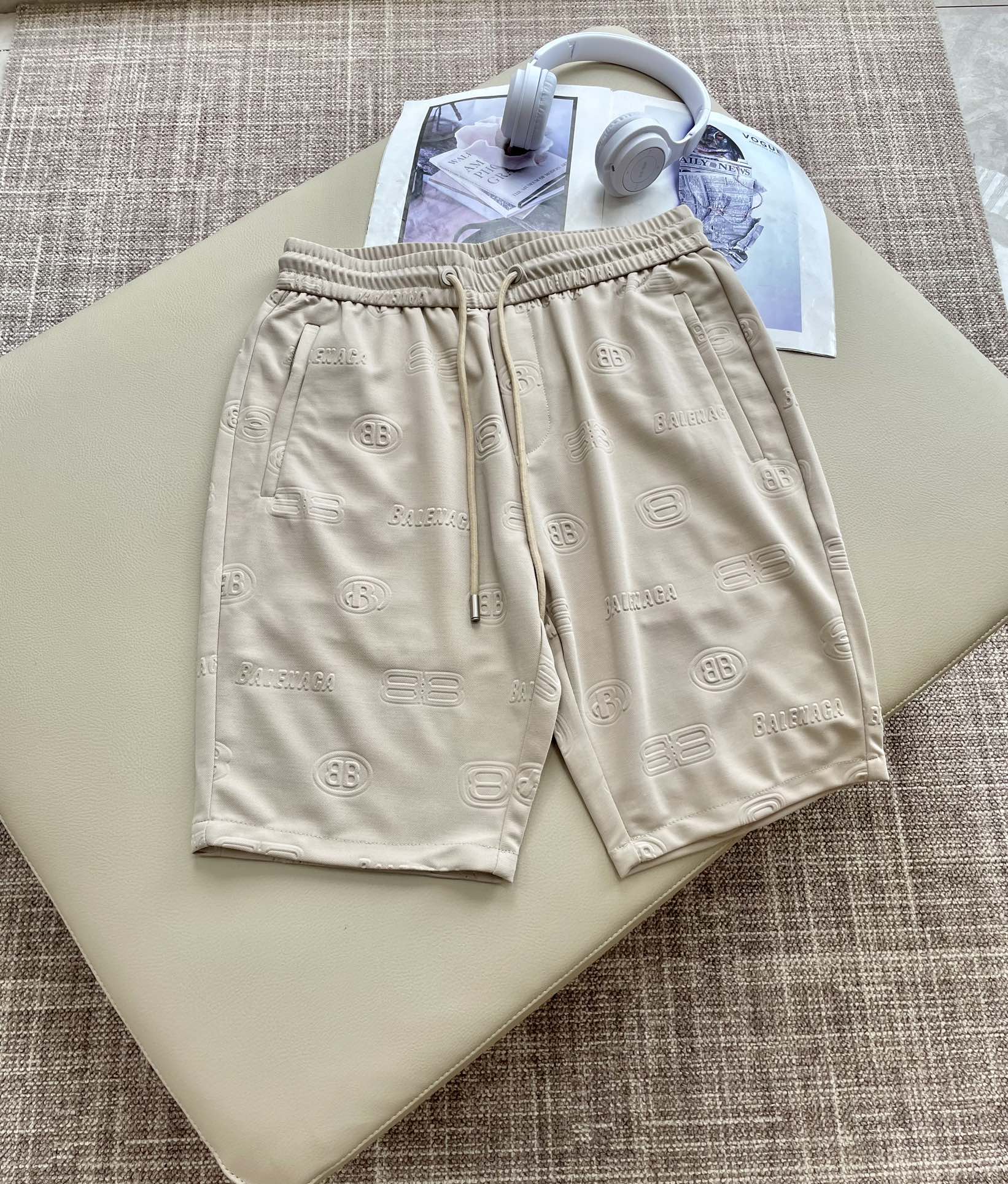 Balenciaga Clothing Shorts Cotton Knitting Summer Collection Casual