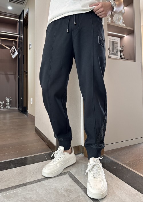 Men's Casual Pants with Elastic Soft Cotton, Minimalist Design, Fine Details 1 Men's Casual Pants with Elastic Soft Cotton, Minimalist Design, Fine Details