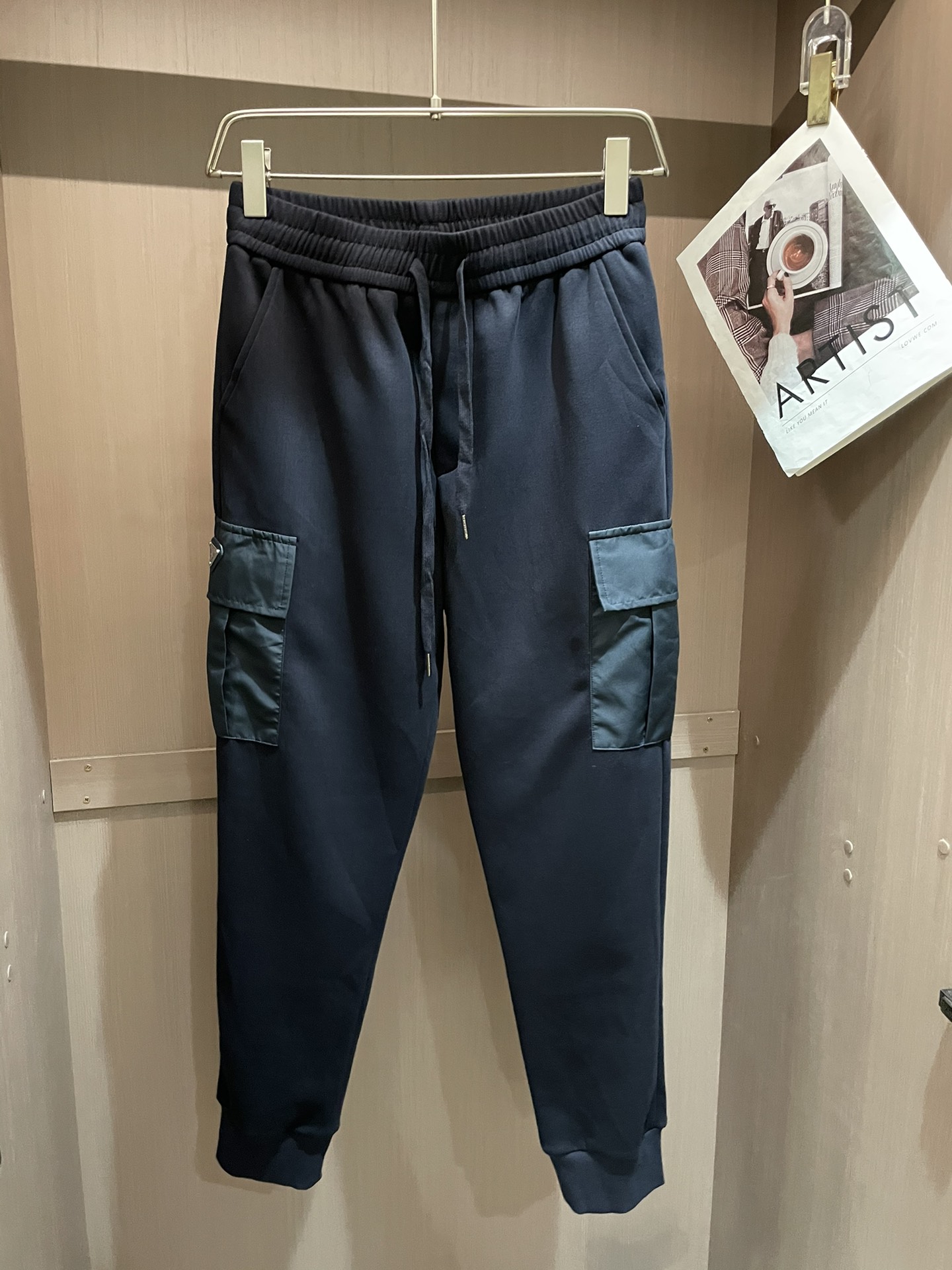 Prada Kleding Broek Mannen Katoen Herfst/winter collectie Fashion Casual