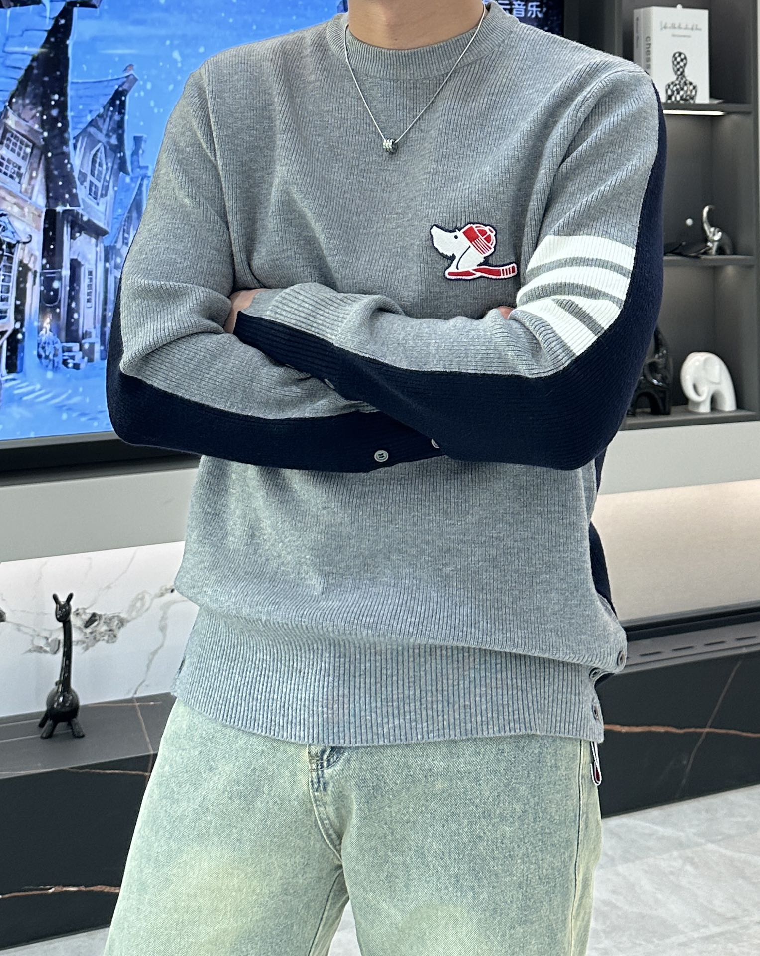 TB 2025秋冬，渠道的精品狠货！！！今年最好看的休闲羊毛衣闭眼入！甄选新西兰进口羊毛混纺面料满足各种