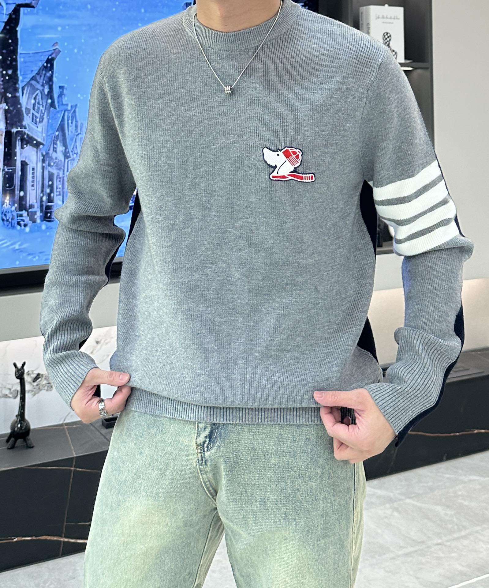 TB 2025秋冬，渠道的精品狠货！！！今年最好看的休闲羊毛衣闭眼入！甄选新西兰进口羊毛混纺面料满足各种