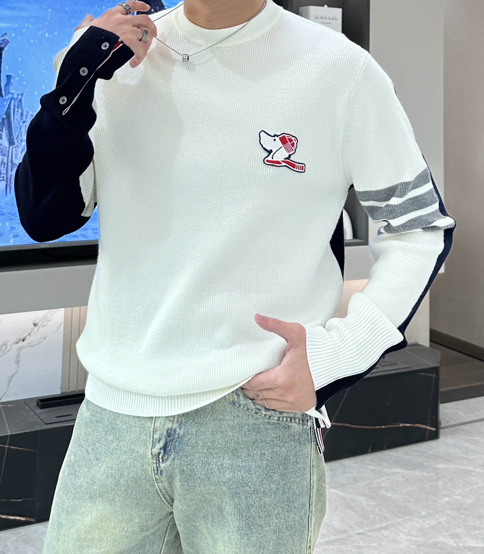 TB 2025秋冬，渠道的精品狠货！！！今年最好看的休闲羊毛衣闭眼入！甄选新西兰进口羊毛混纺面料满足各种