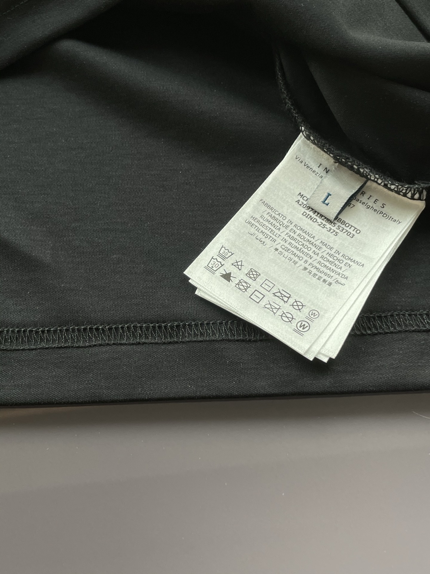 Spring/Summer 2025 Oversized Logo T-Shirt: High-End Men’s Fashion Essential - 图片 8