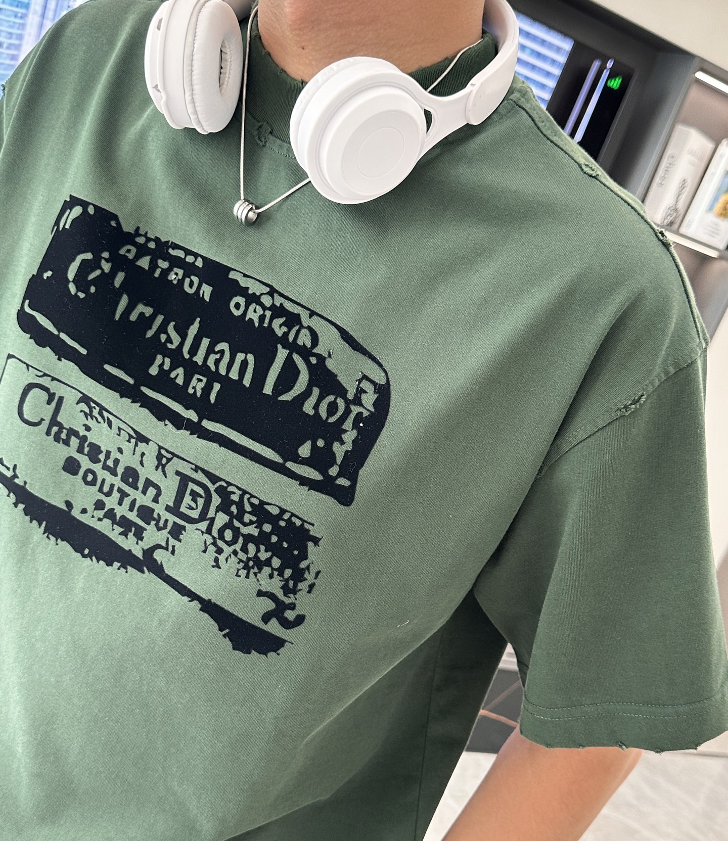 Dior 圆领短袖短裤套装 半袖套装顶级版本贸易公司渠道订单，海外精品独家限定发售，经典即永恒，入手绝对