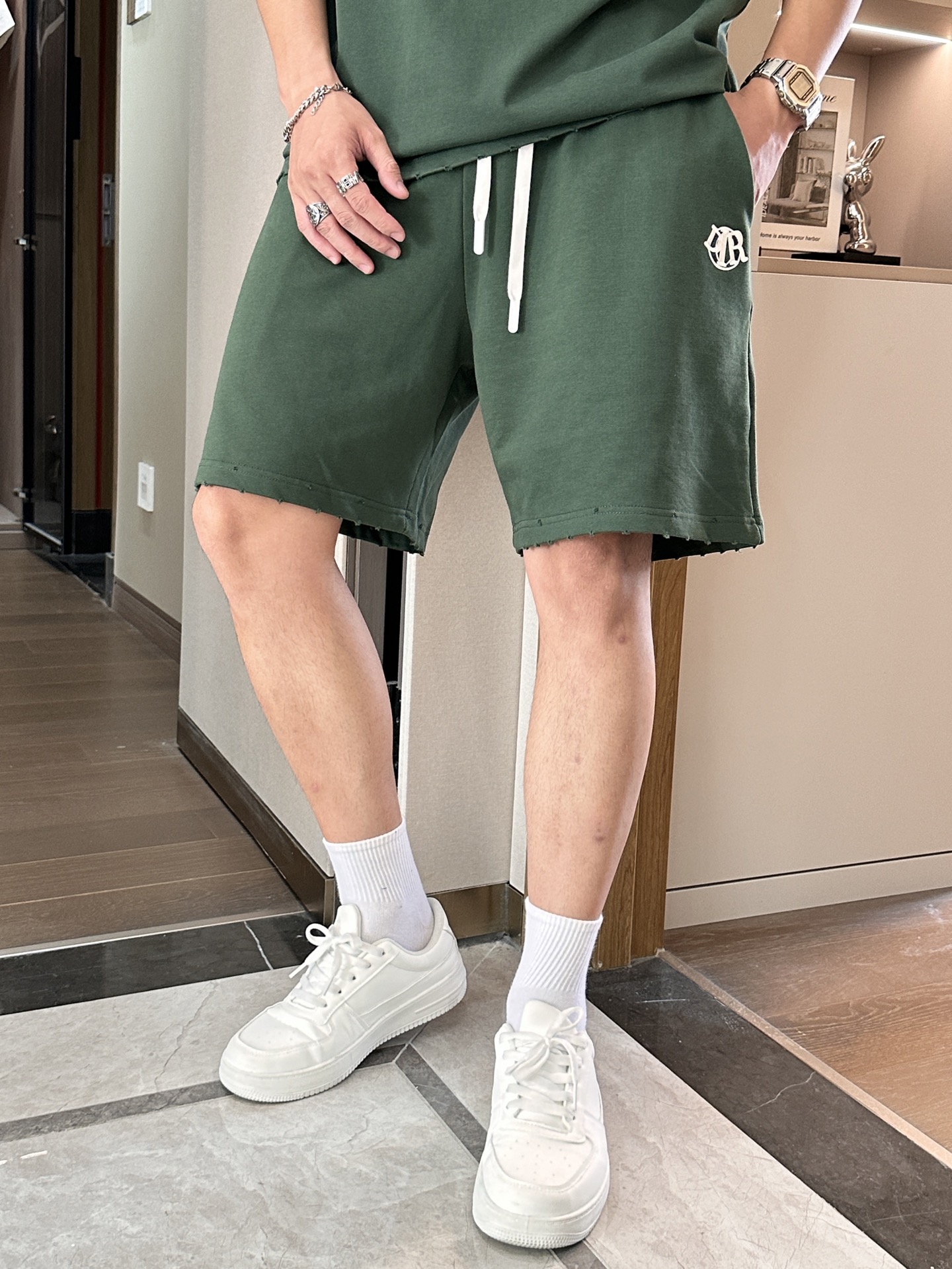 Dior 圆领短袖短裤套装 半袖套装顶级版本贸易公司渠道订单，海外精品独家限定发售，经典即永恒，入手绝对