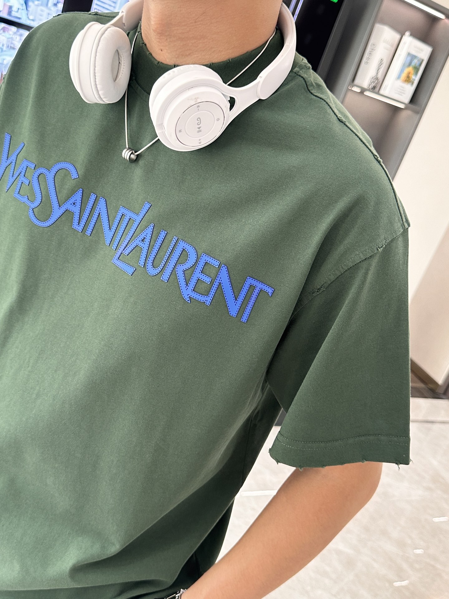 圣罗兰 圆领短袖短裤套装 半袖套装顶级版本贸易公司渠道订单，海外精品独家限定发售，经典即永恒，入手绝对值