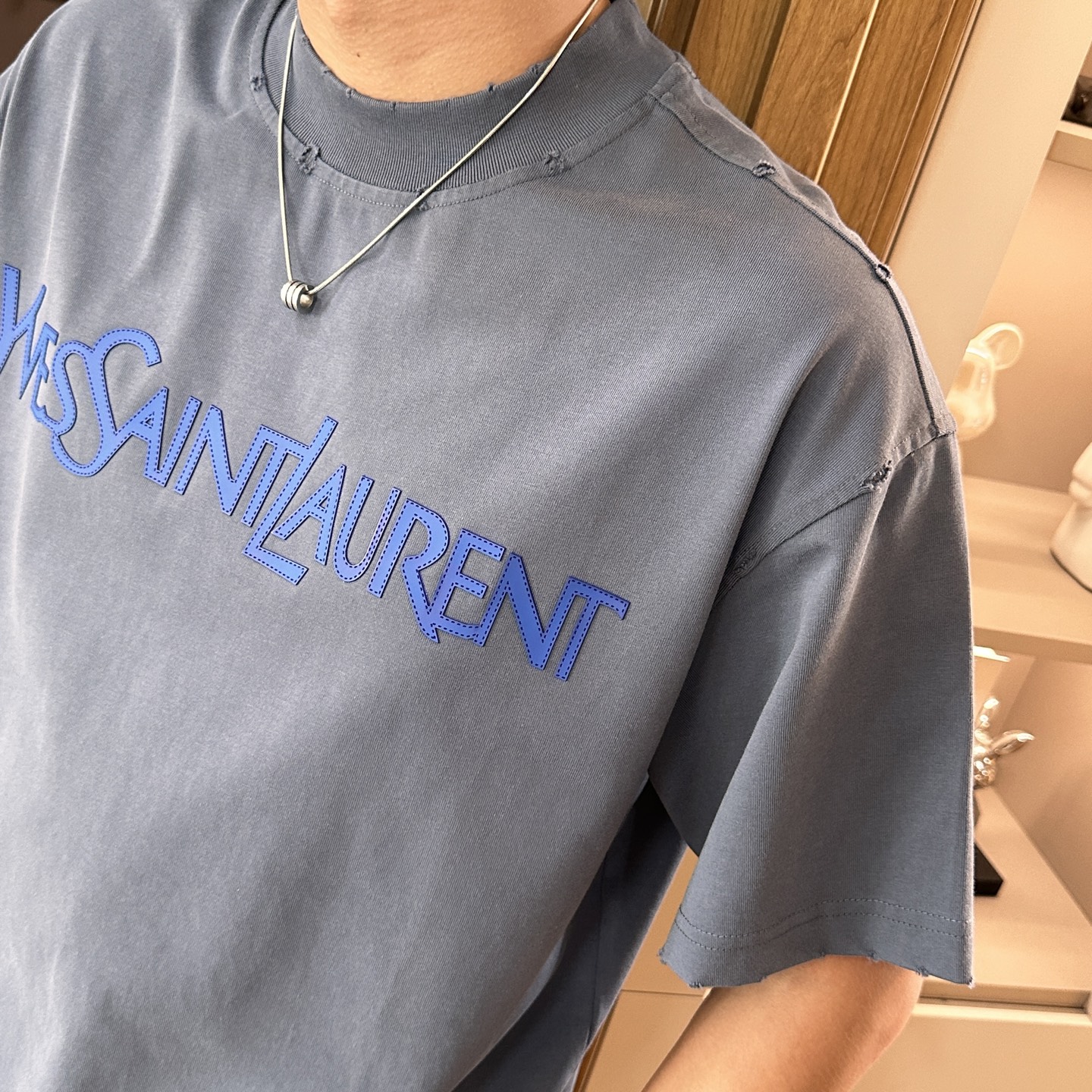 圣罗兰 圆领短袖短裤套装 半袖套装顶级版本贸易公司渠道订单，海外精品独家限定发售，经典即永恒，入手绝对值