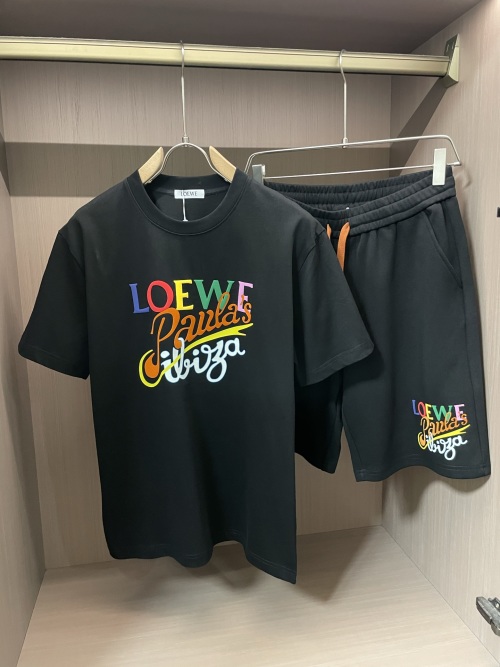Loewe Paula's Ibiza Cotton Jersey T-Shirt and Shorts Set - Limited Edition 1 Loewe Paula's Ibiza Cotton Jersey T-Shirt and Shorts Set - Limited Edition