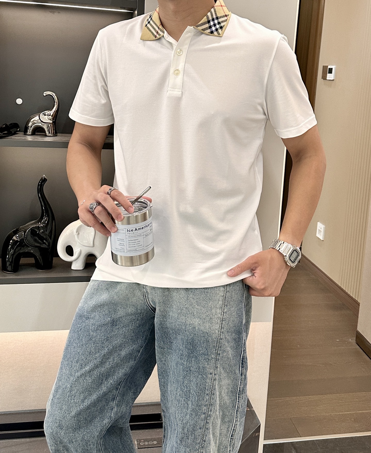 
Bur 2025春夏 官网同步 熟男 轻熟男 最爱款式 经典大气百搭商务休闲Polo领T恤 采用进口双