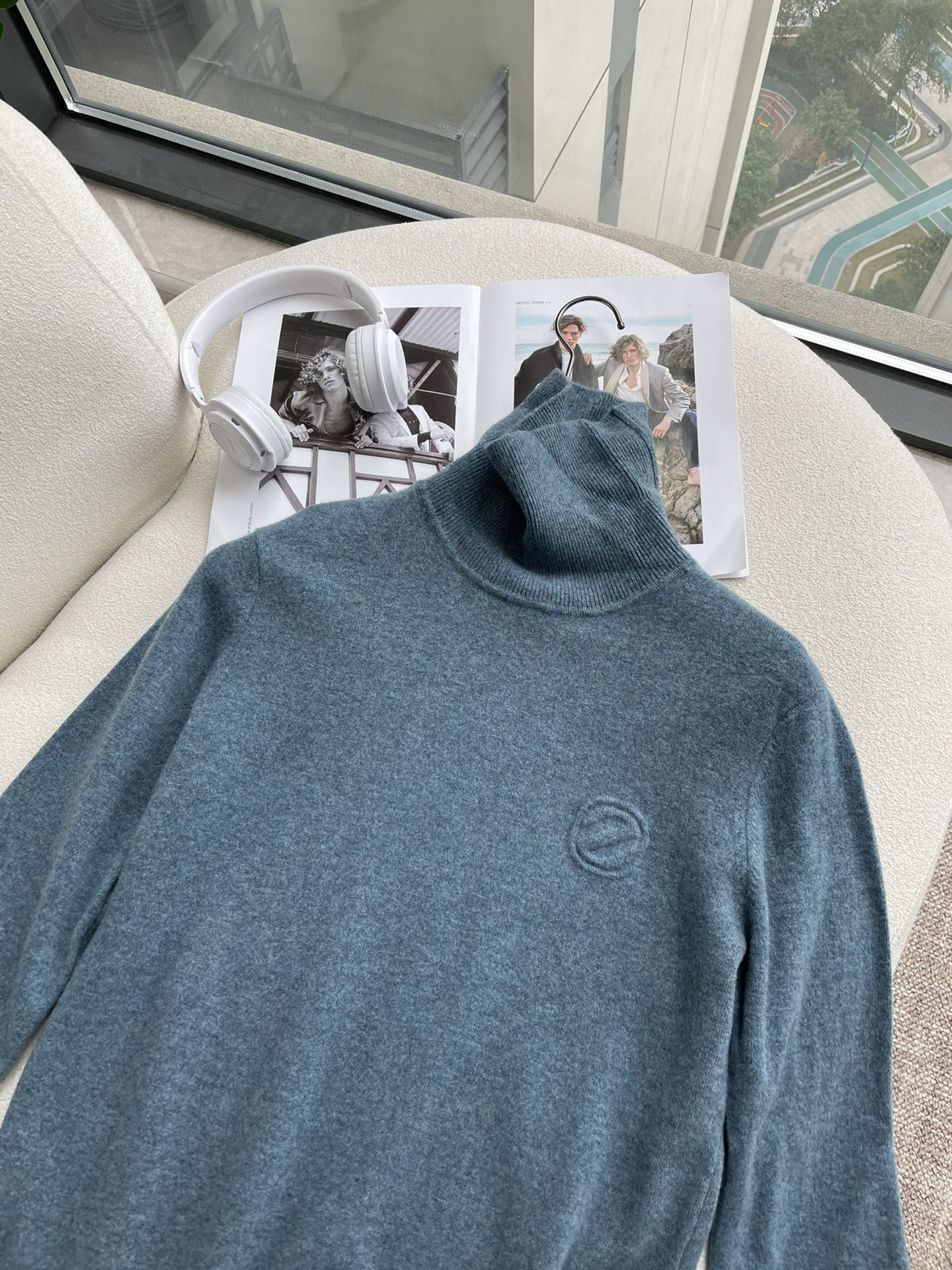 · 杰尼亚 重磅推荐！2025aw秋冬新款 100%绵羊毛 专柜同步 时尚经典基础款针织衫 秋冬必备款 