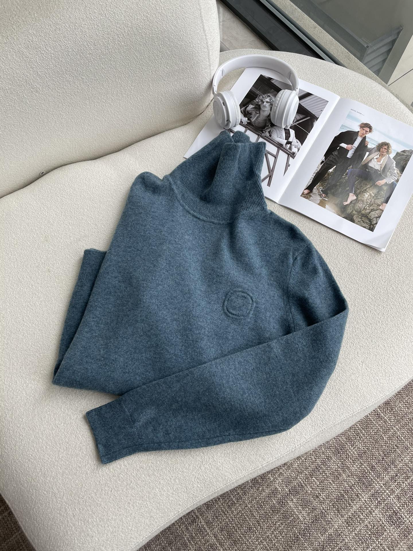 · 杰尼亚 重磅推荐！2025aw秋冬新款 100%绵羊毛 专柜同步 时尚经典基础款针织衫 秋冬必备款 