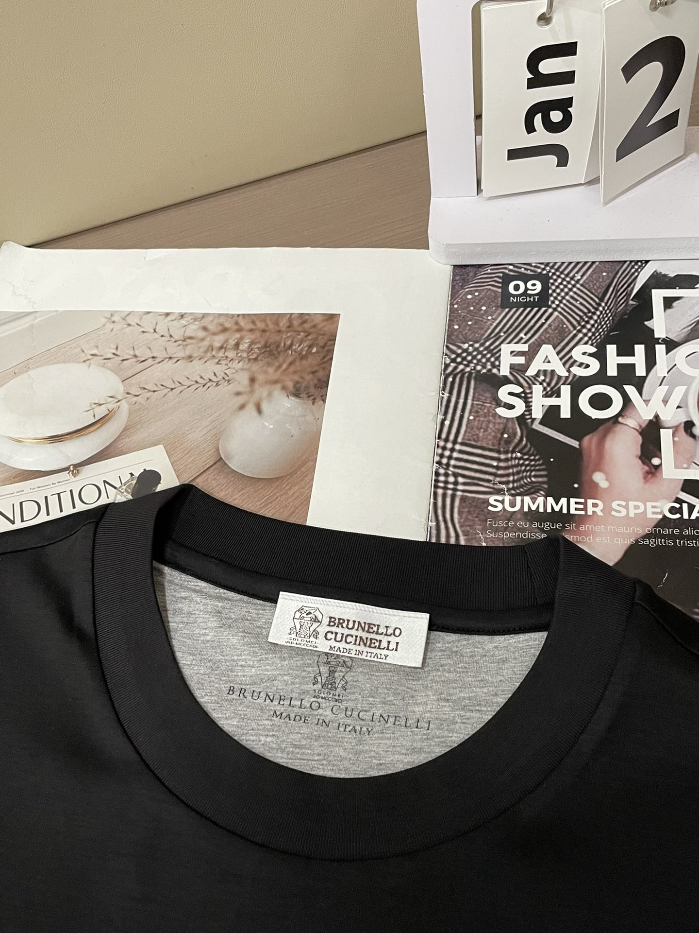 BC 2026春夏新款首发专柜最新款短袖圆领T恤 高端订制 设计前卫时尚！品牌logo重工艺设计 高端定