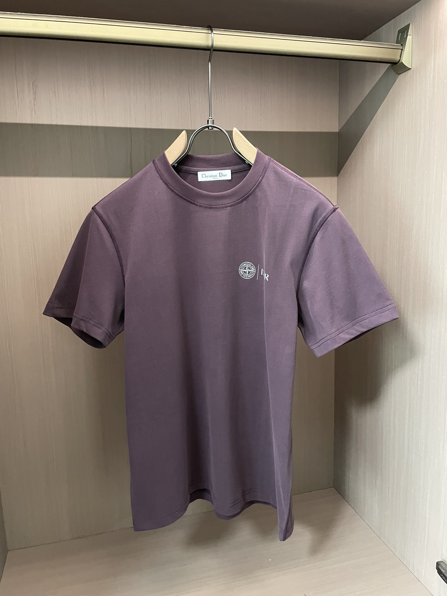 Dior 2026春夏新款首发专柜最新款短袖圆领T恤 高端订制 设计前卫时尚！品牌logo重工艺设计 高