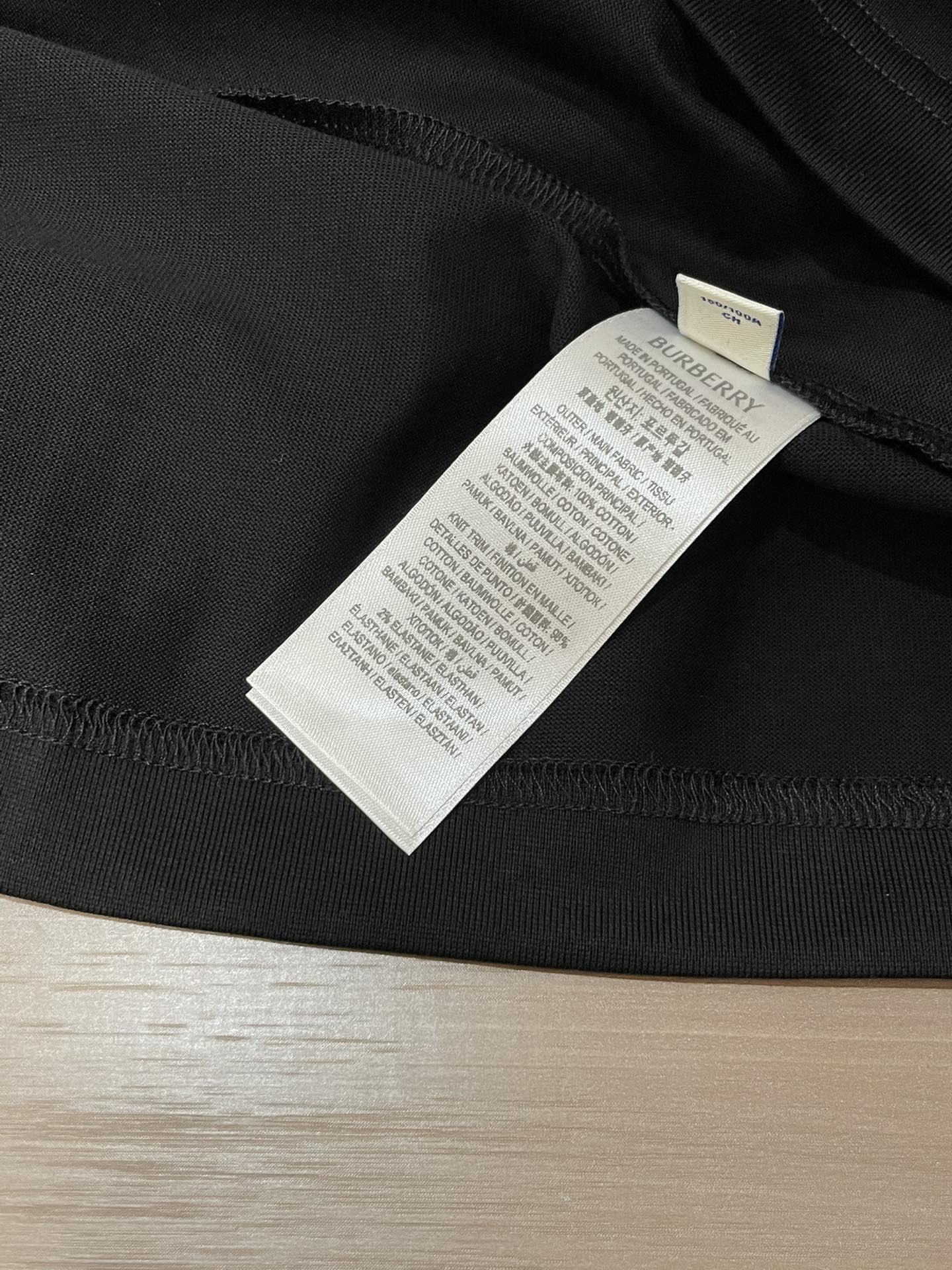 BUR 2026春夏新款首发专柜最新款短袖圆领T恤 高端订制 设计前卫时尚！品牌logo重工艺设计 高端