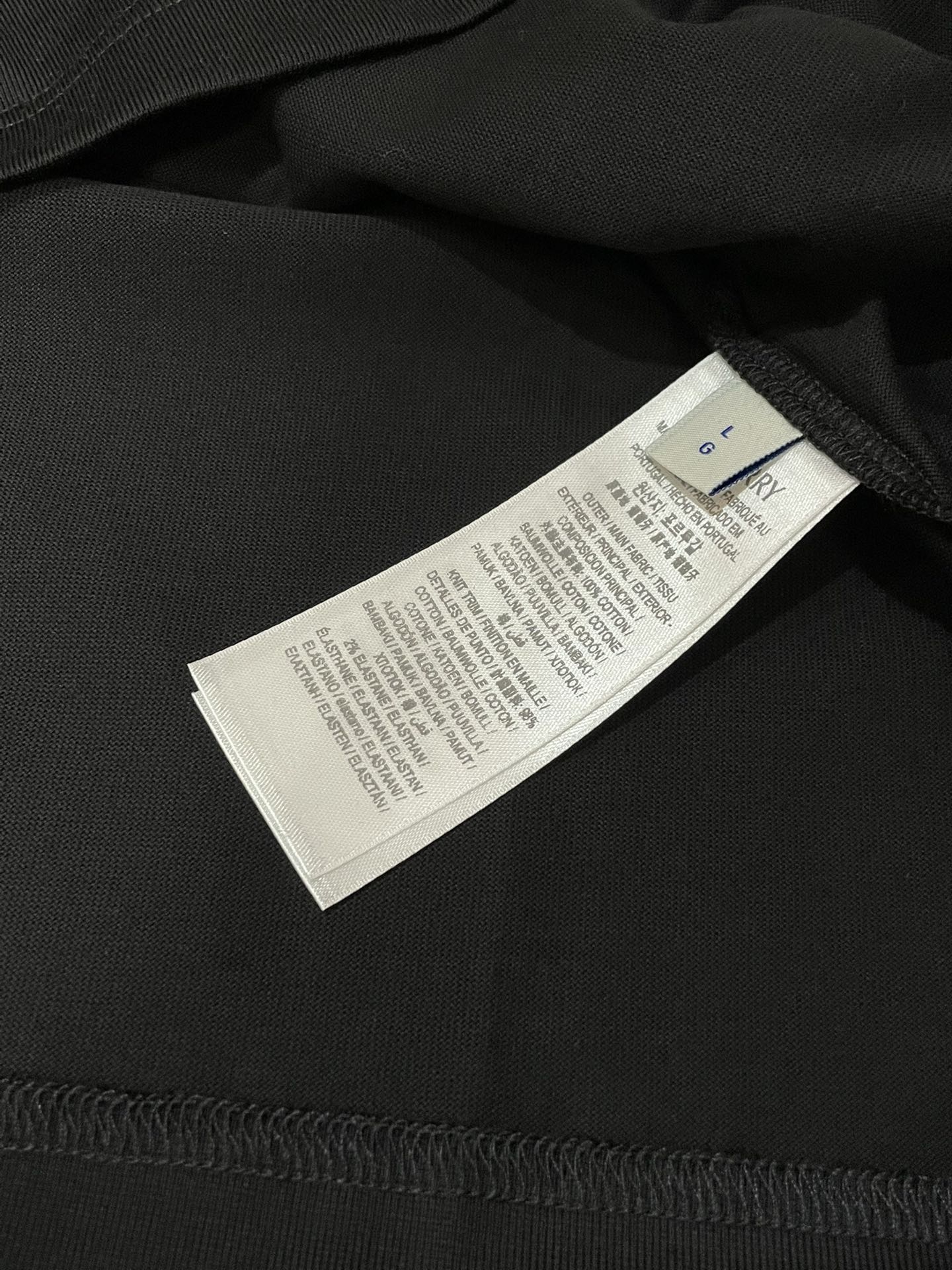 BUR 2026春夏新款首发专柜最新款短袖圆领T恤 高端订制 设计前卫时尚！品牌logo重工艺设计 高端