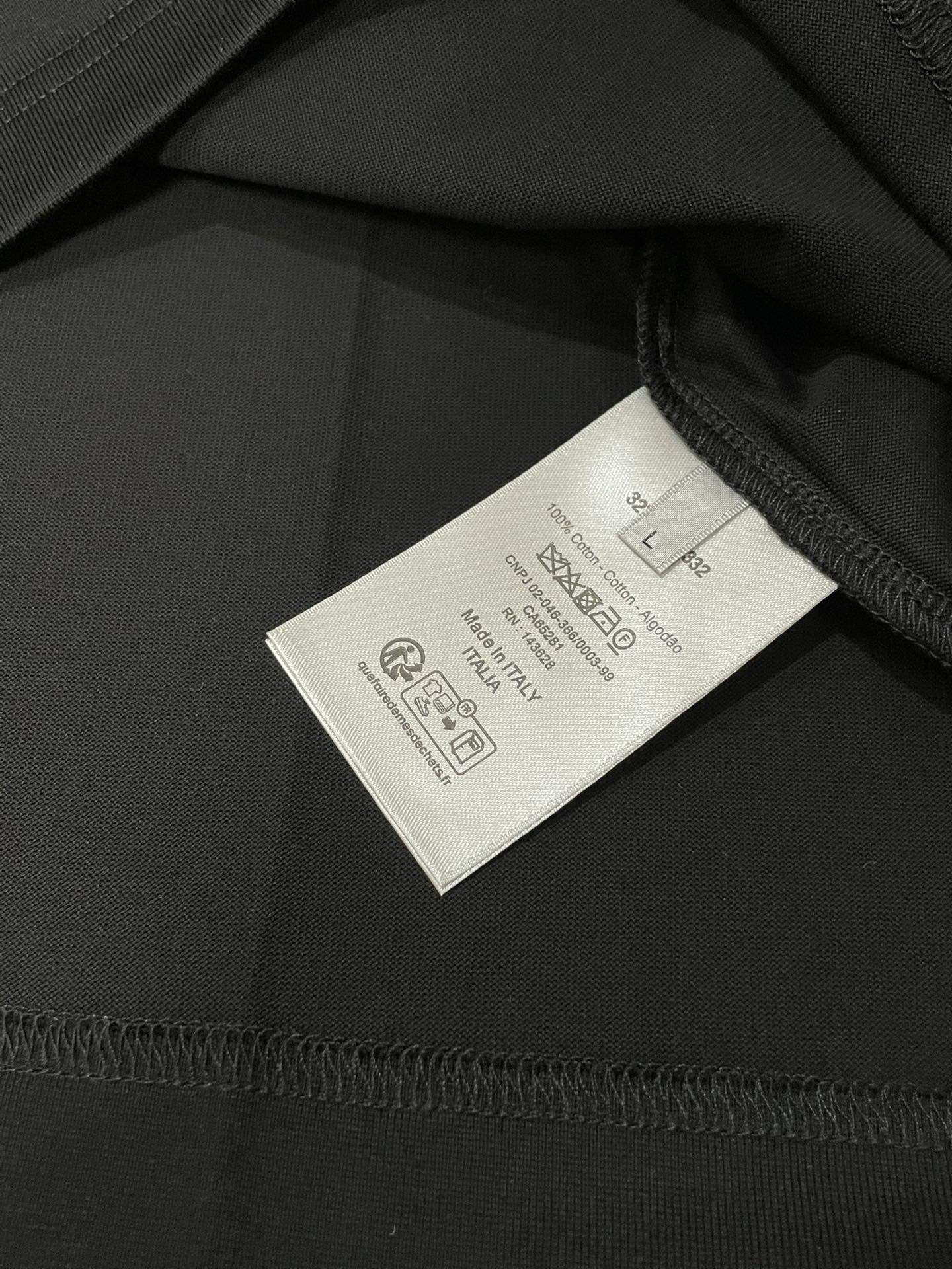 Dior 2026春夏新款首发专柜最新款短袖圆领T恤 高端订制 设计前卫时尚！品牌logo重工艺设计 高