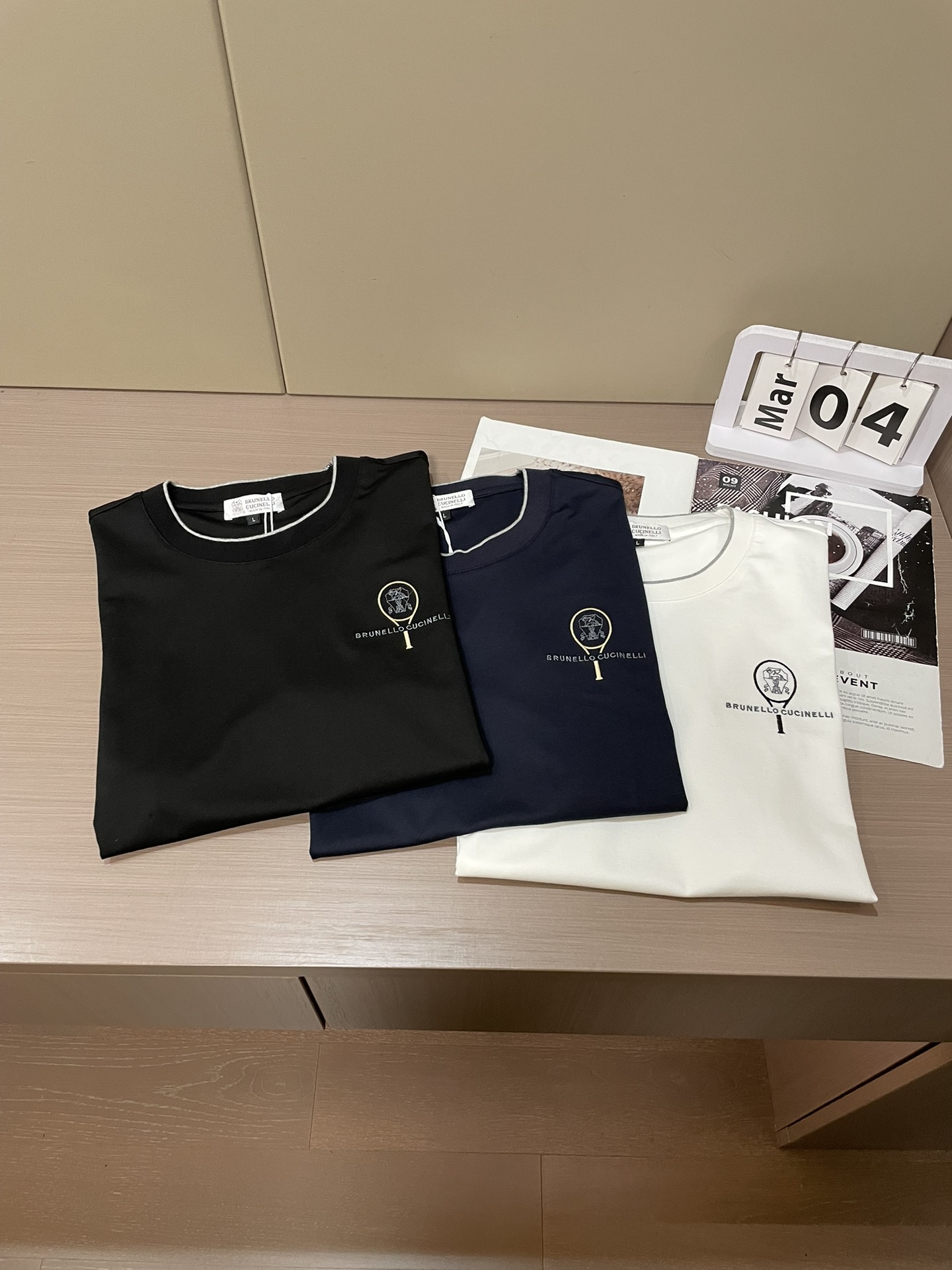 BC 2026春夏新款首发专柜最新款短袖圆领T恤 高端订制 设计前卫时尚！品牌logo重工艺设计 高端定