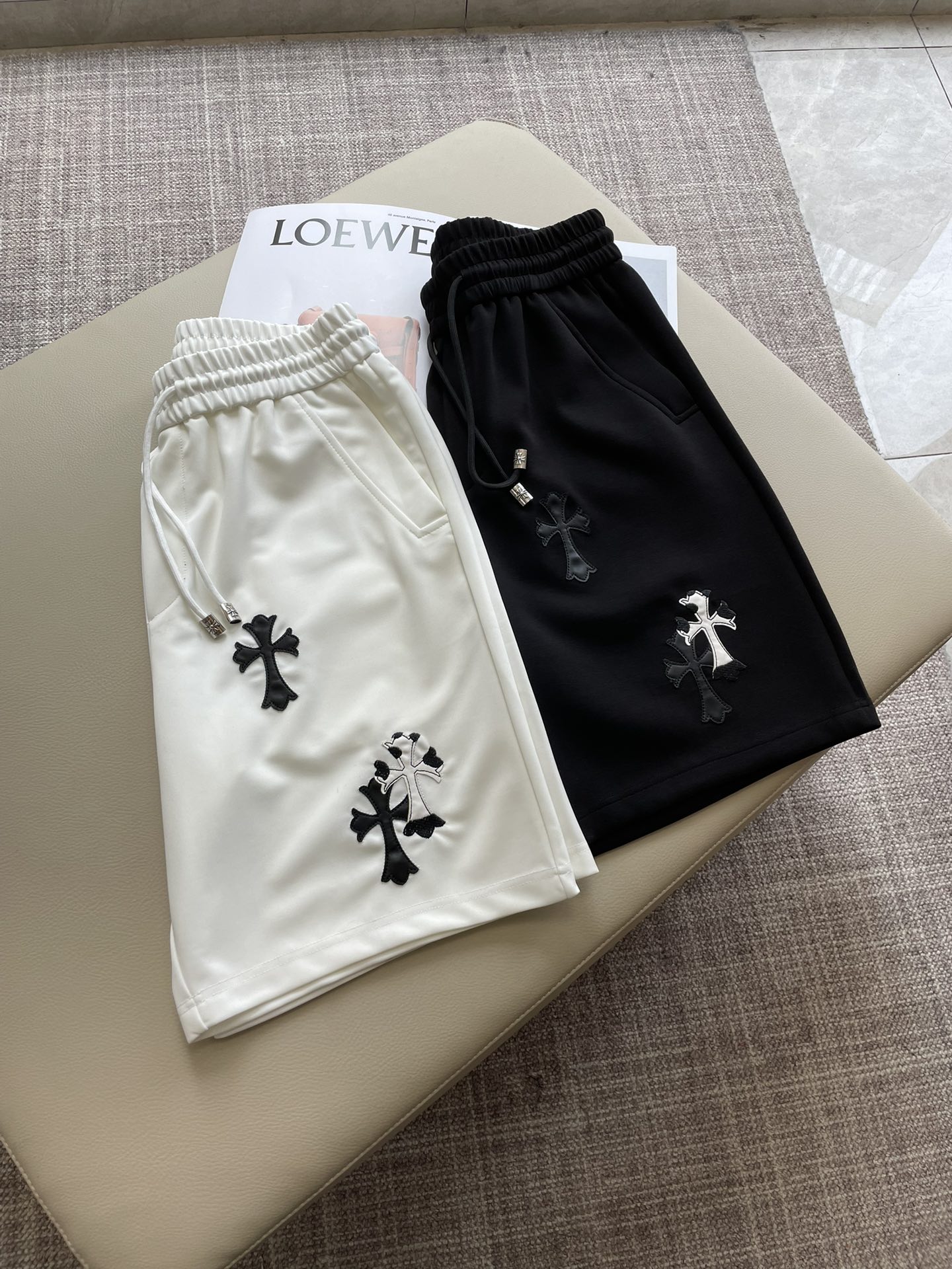 克罗心 重磅推荐！2026ss夏装新品 专柜在售 最新系列图案logo短裤 必须人手一件的节奏！进口顶极