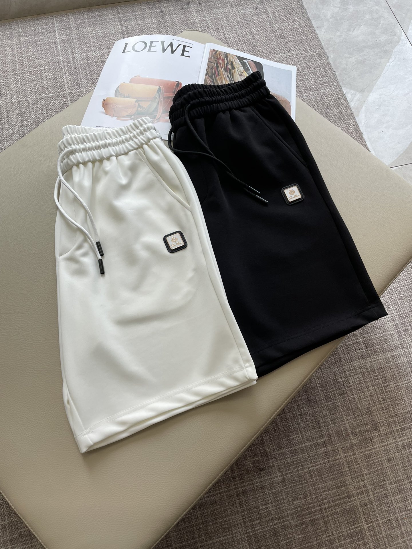 loro Piana 重磅推荐！2026ss夏装新品 专柜在售 最新系列图案logo短裤 必须人手一件的