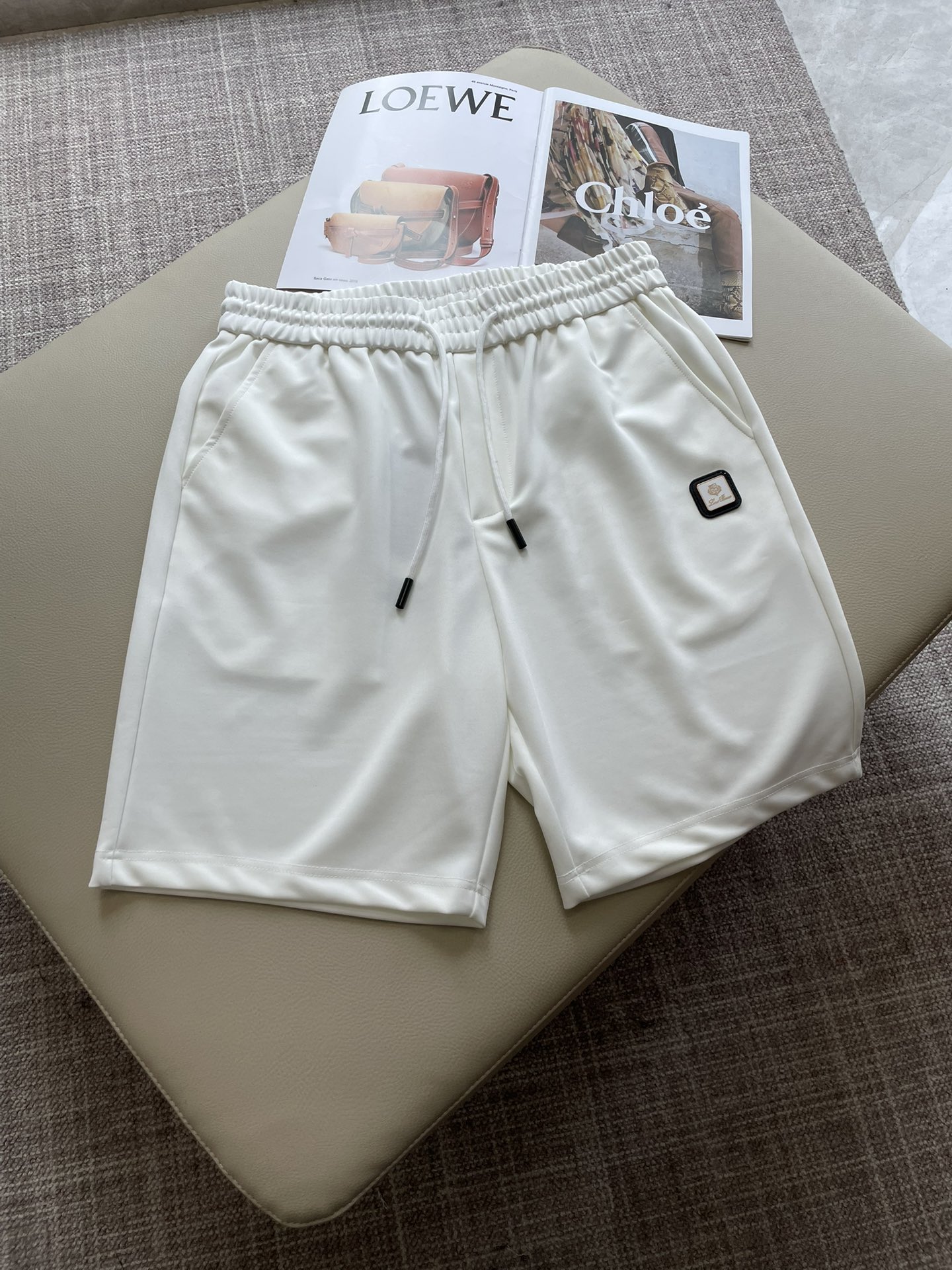 loro Piana 重磅推荐！2026ss夏装新品 专柜在售 最新系列图案logo短裤 必须人手一件的