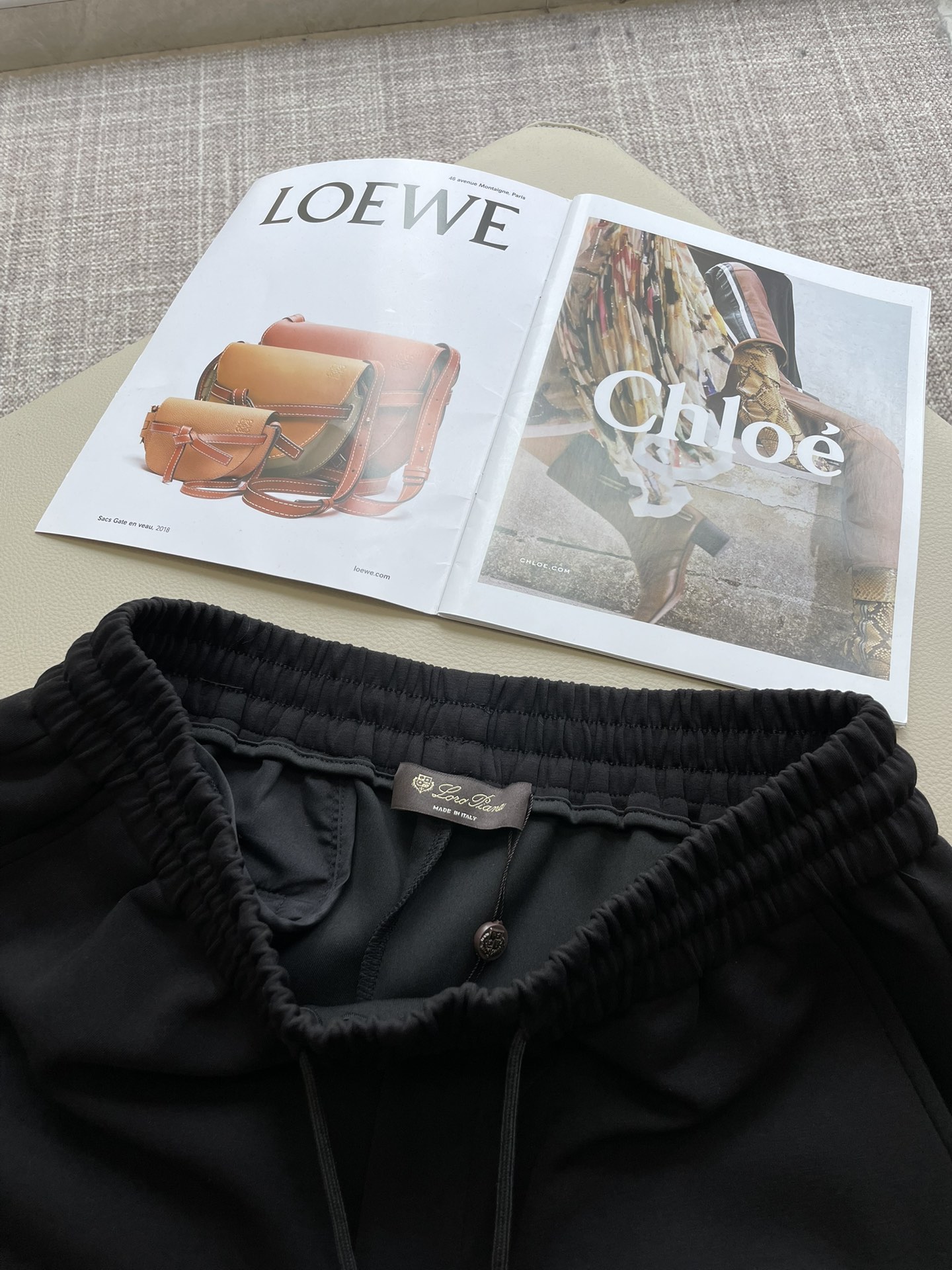 loro Piana 重磅推荐！2026ss夏装新品 专柜在售 最新系列图案logo短裤 必须人手一件的