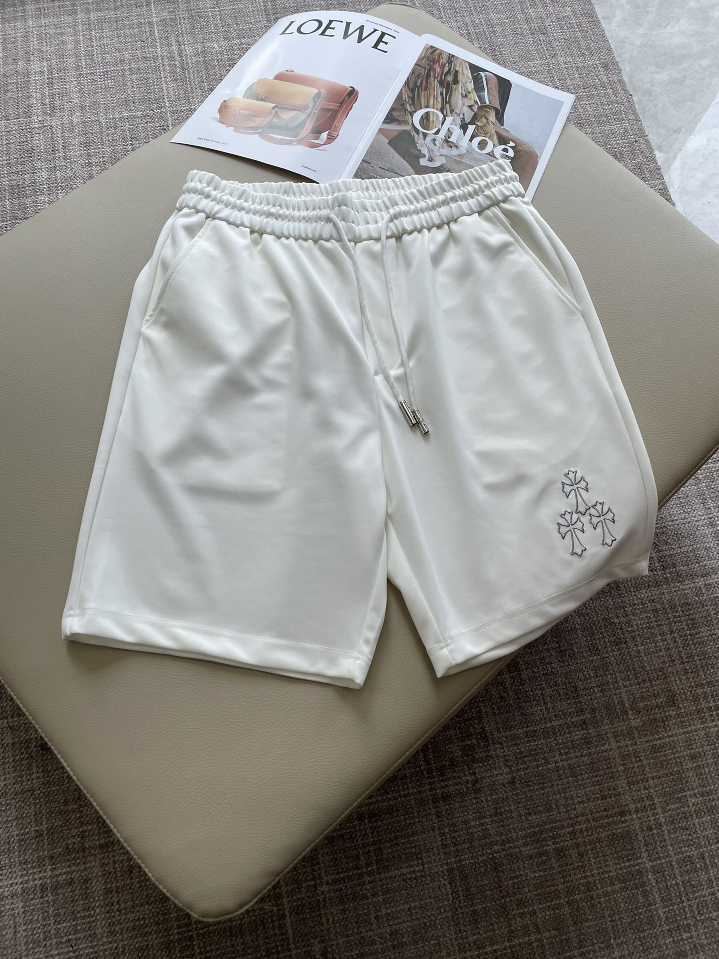 克罗心 重磅推荐！2026ss夏装新品 专柜在售 最新系列图案logo短裤 必须人手一件的节奏！进口顶极