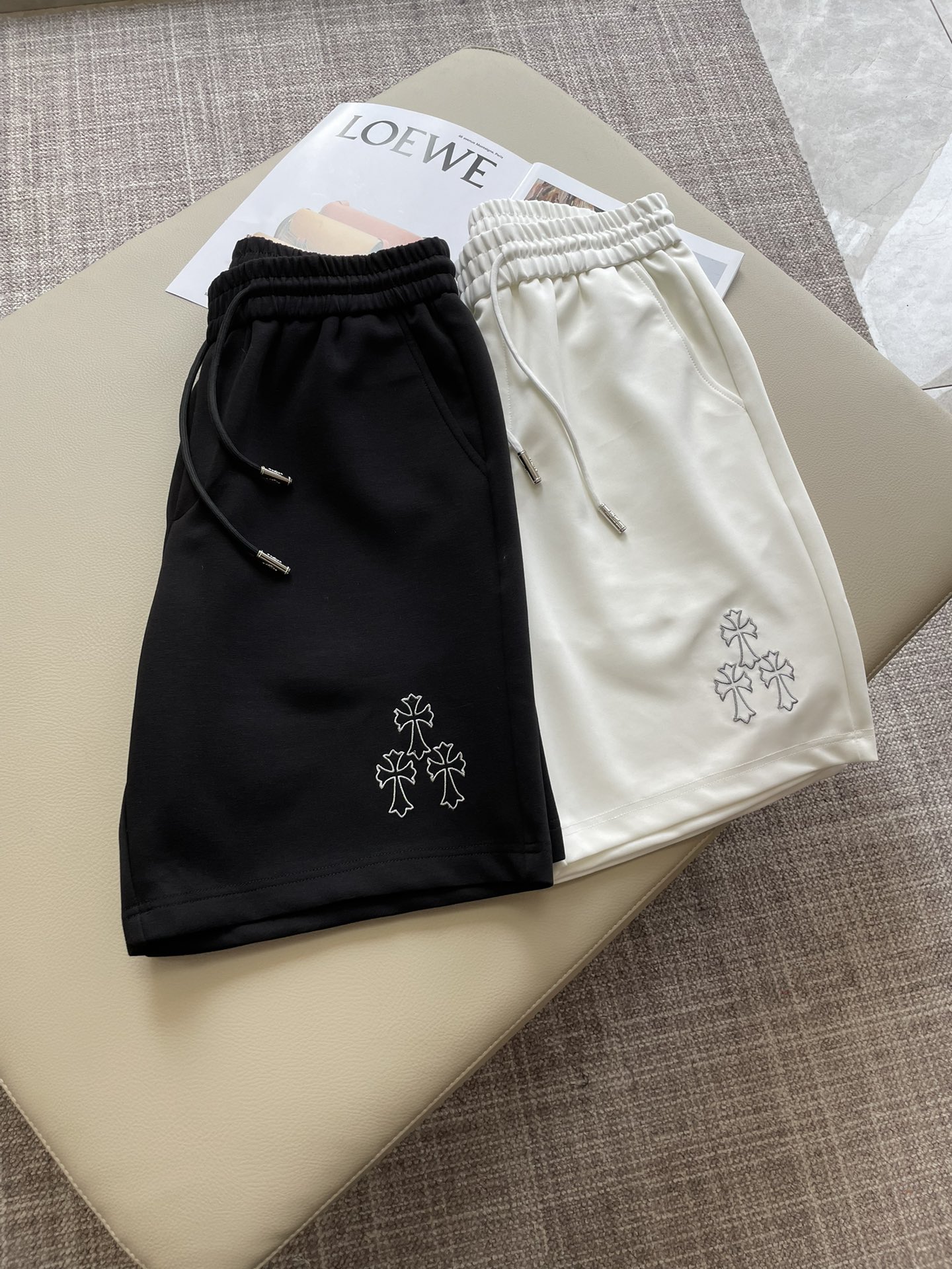 克罗心 重磅推荐！2026ss夏装新品 专柜在售 最新系列图案logo短裤 必须人手一件的节奏！进口顶极
