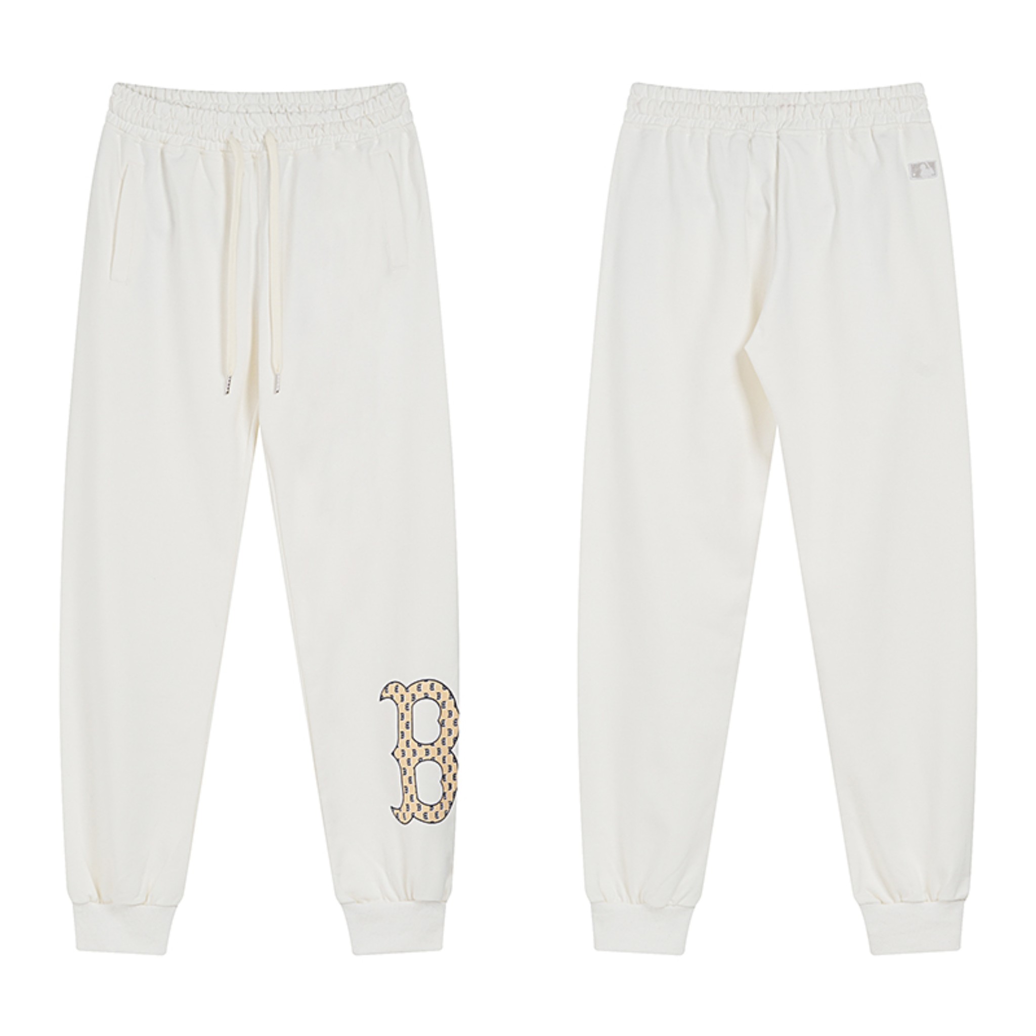 New 24-Year-Old Cotton Sports Pants with Floral Pattern in Various Colors - 图片 3