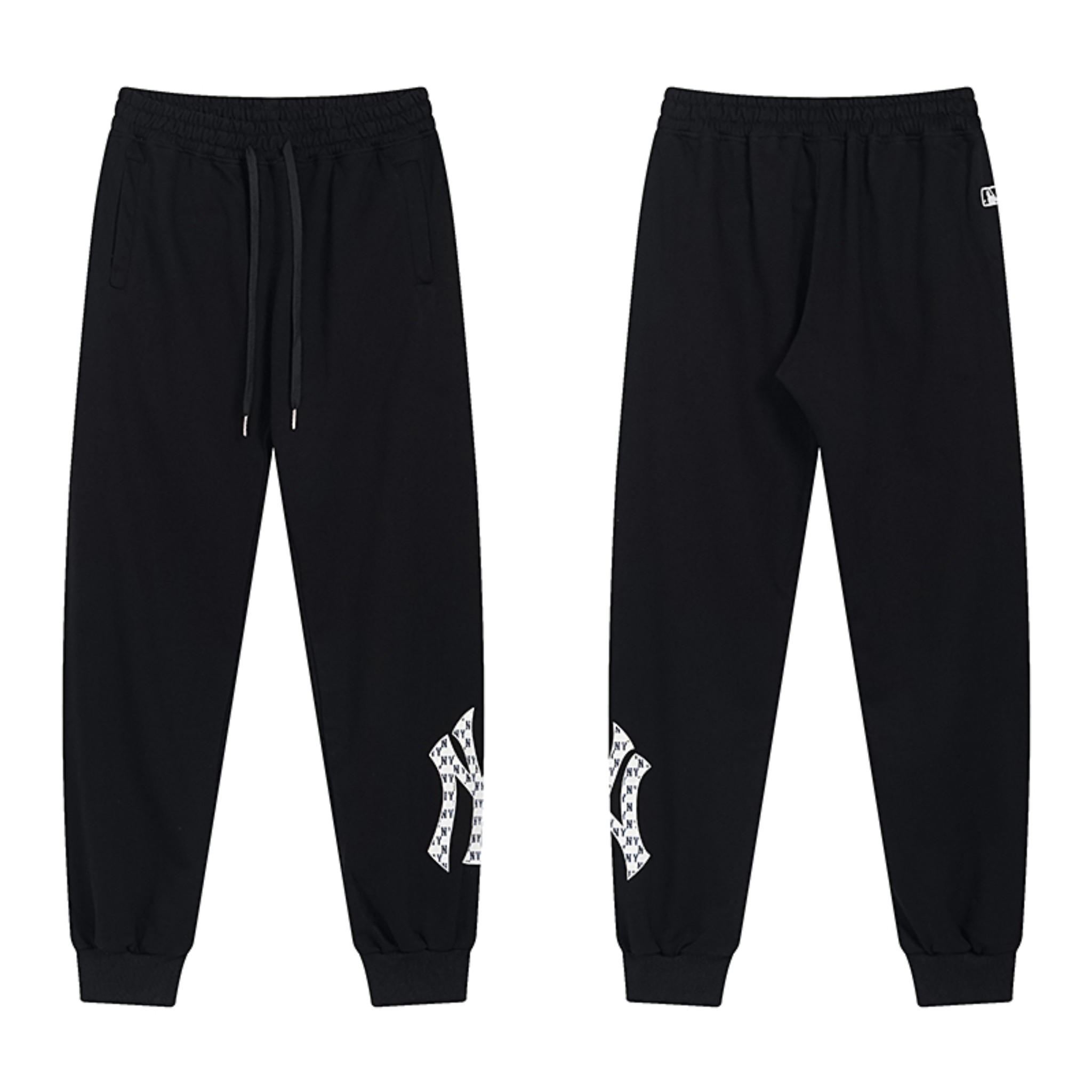New 24-Year-Old Cotton Sports Pants with Floral Pattern in Various Colors - 图片 2