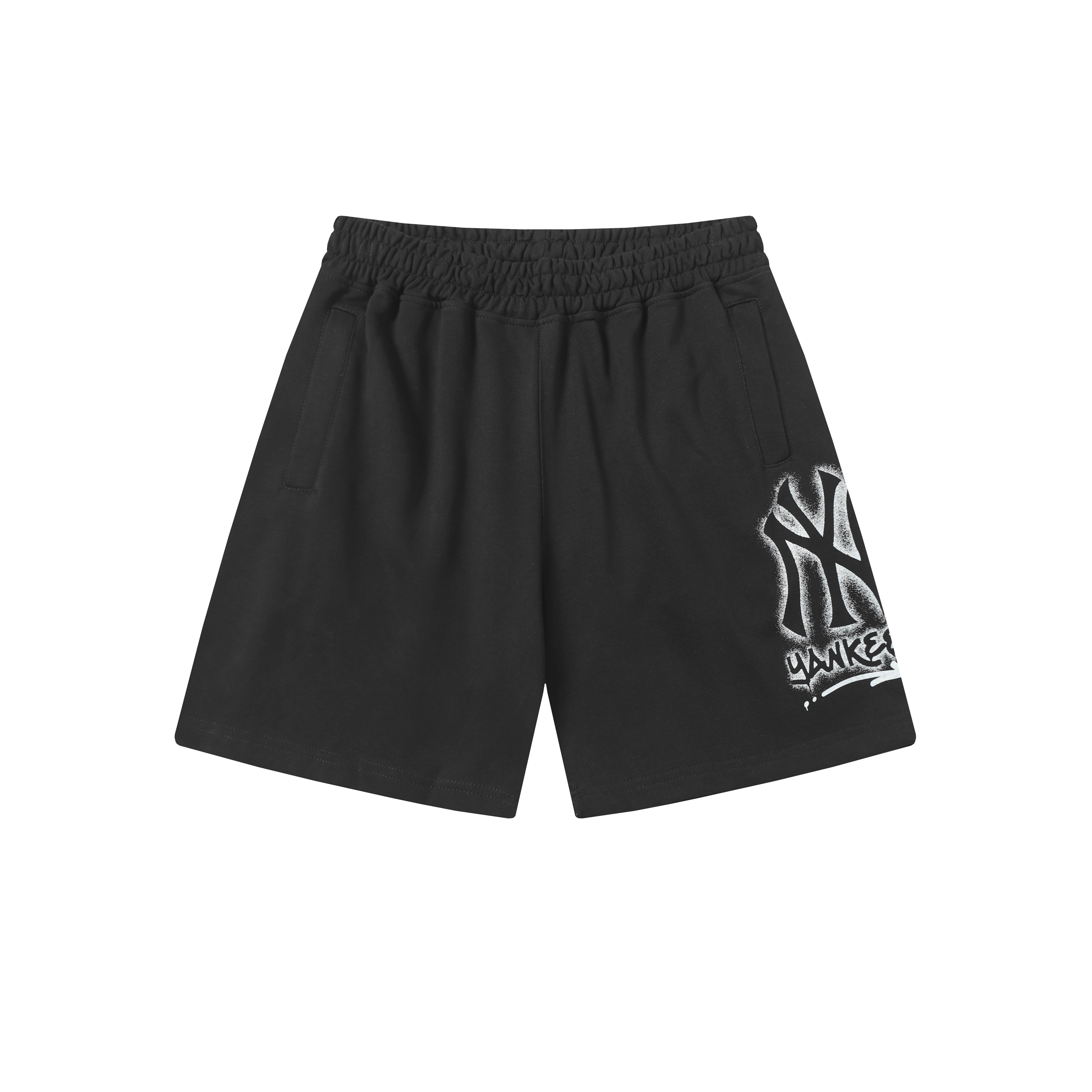 MLB Side-Smuggles Logo Shorts: Stylish Spring-Summer Collection XC DW9911, 320g Fabrics. - 图片 3