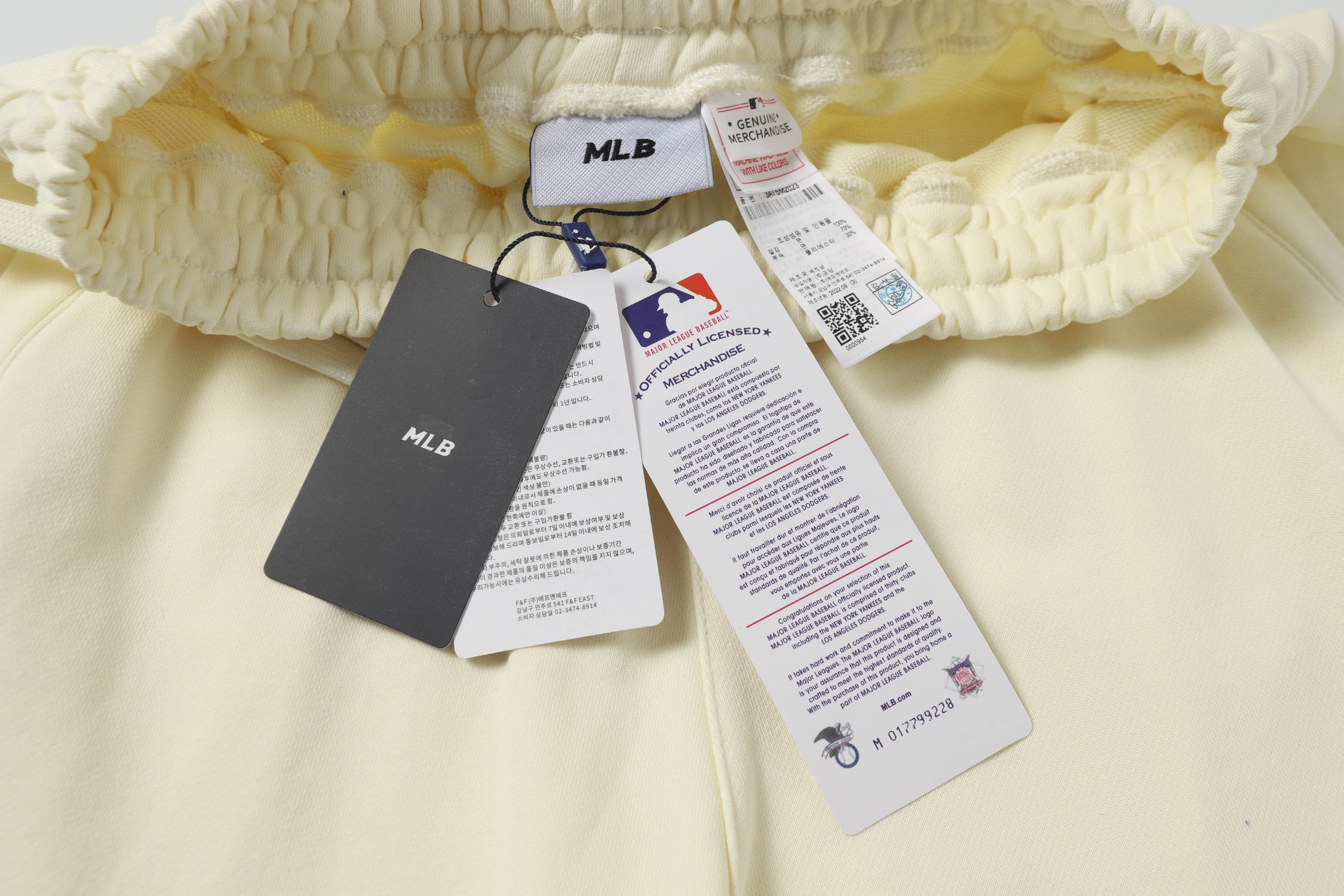 MLB Side-Smuggles Logo Shorts: Stylish Spring-Summer Collection XC DW9911, 320g Fabrics. - 图片 7
