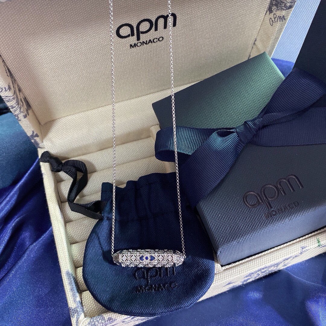APm monaco 御邪之眼小蛮腰项链！御邪之眼是SYMBOLE系列主打设计，它象征着让邪恶之物无法近